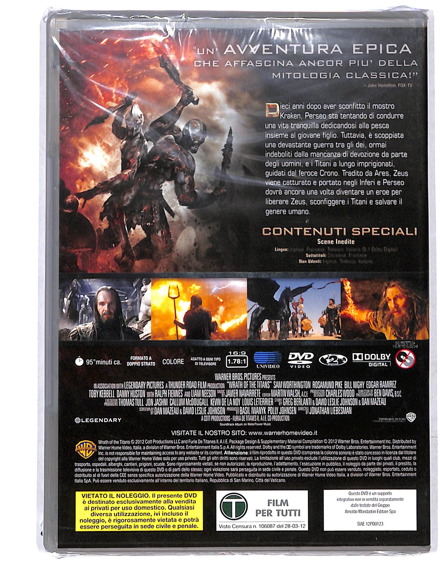 EBOND La furia dei Titani EDITORIALE DVD DB736826
