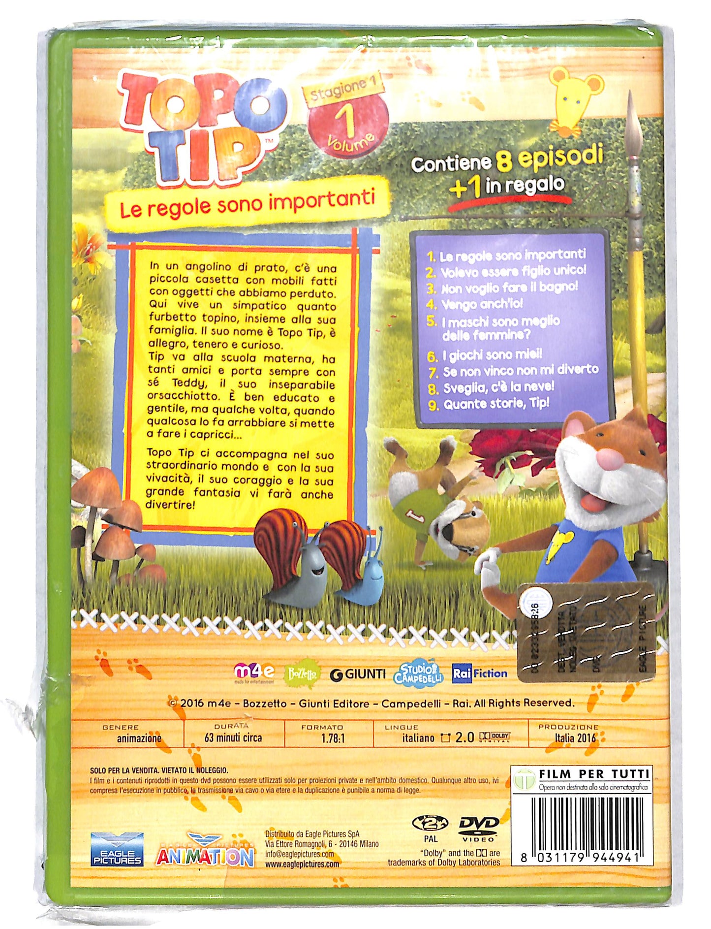 EBOND Topo Tip Stg.1.1 DVD DB737118