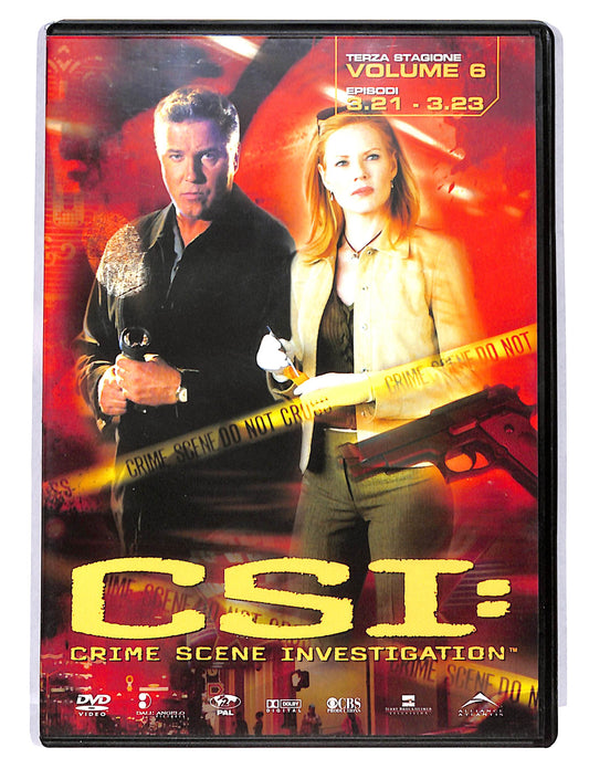 EBOND CSI Terza stagione vol.6 episodi 3.21 - 3.23 DVD DB737305