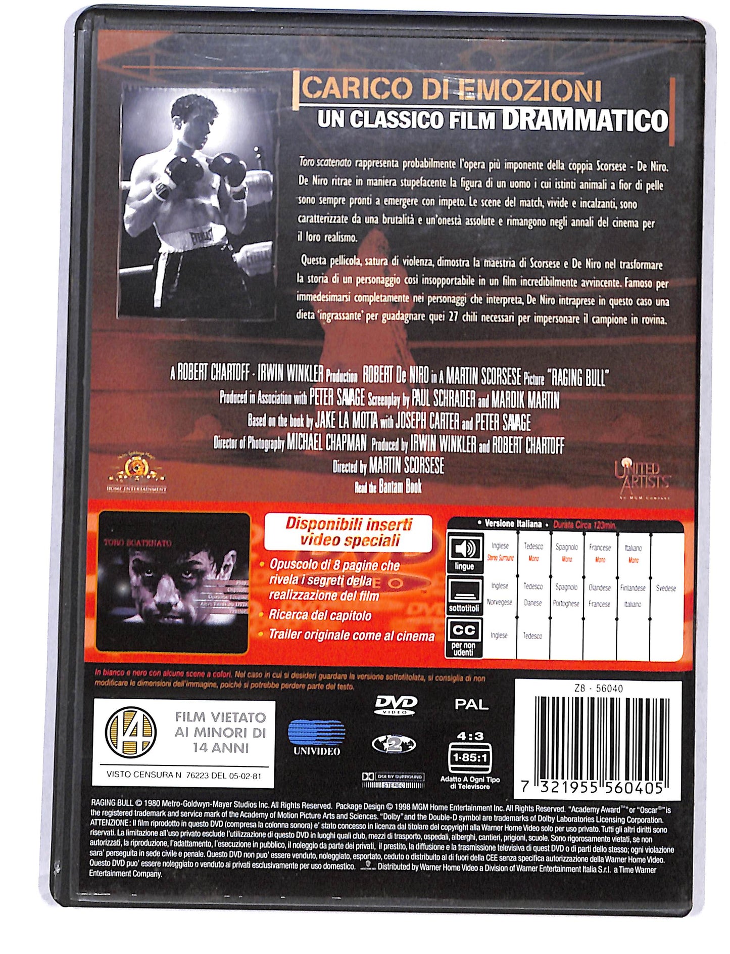 EBOND Toro Scatenato DVD DB737322