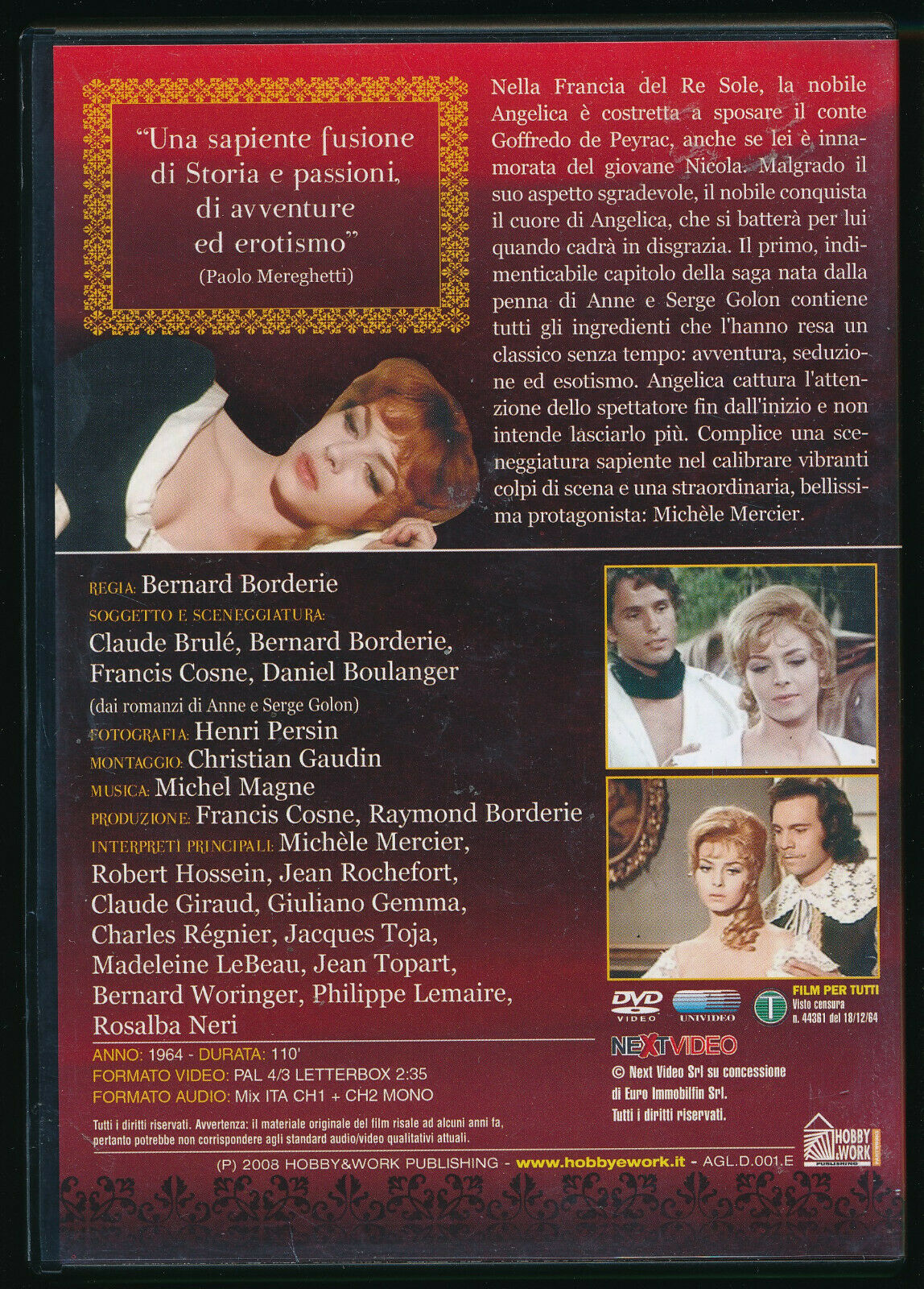 EBOND Angelica (1964) Editoriale DVD DB737326