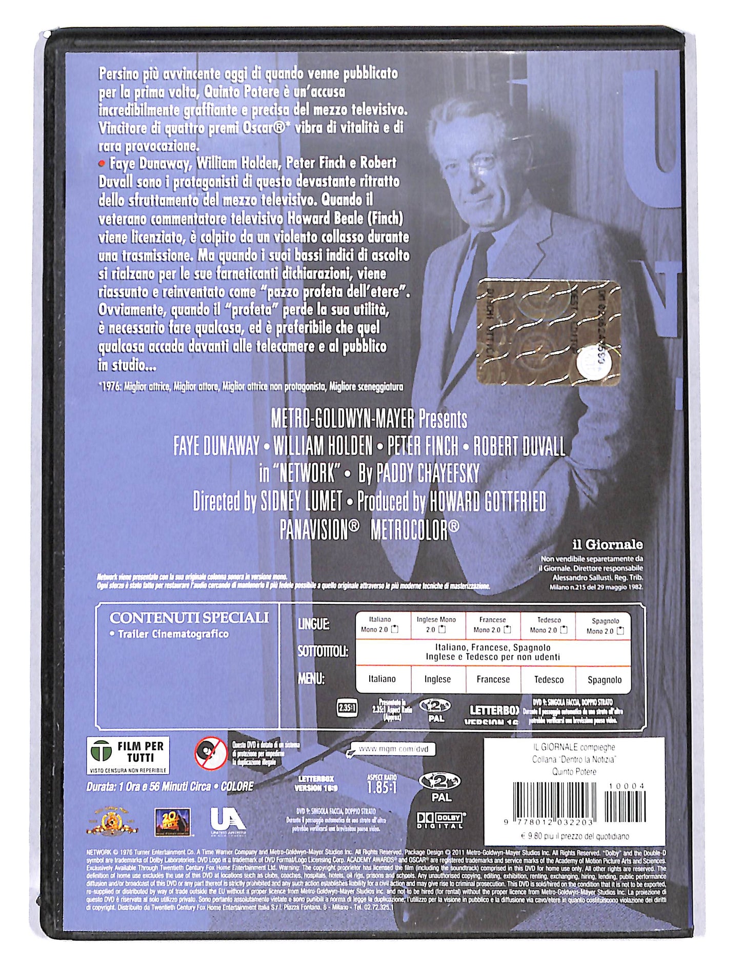 EBOND Quinto Potere EDITORIALE DVD DB737331