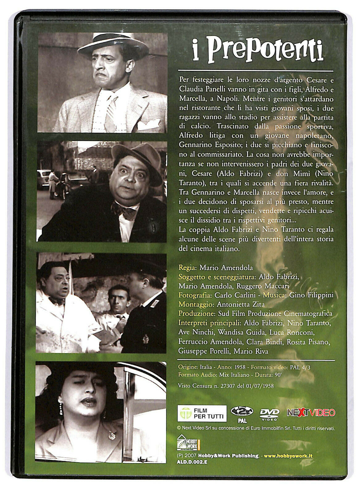 EBOND I Prepotenti EDITORIALE DVD DB737342
