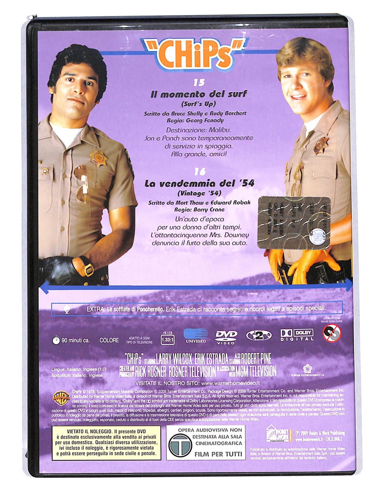 EBOND Chips stagione 1 episodi 15- 16 EDITORIALE DVD DB737351