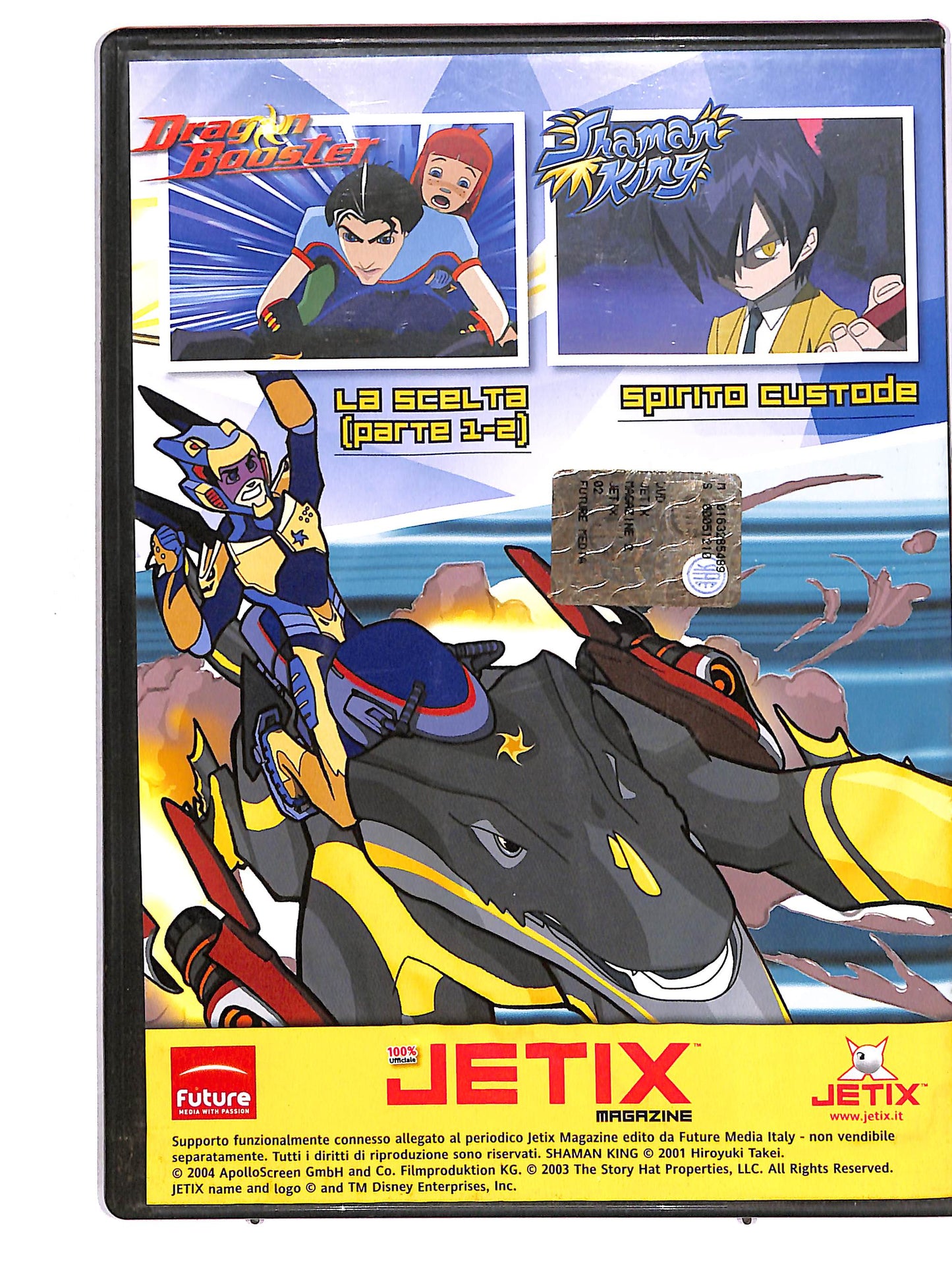 EBOND Jetix Magazin Vol 2 Shaman King + Dragon booster EDITORIALE DVD DB738108