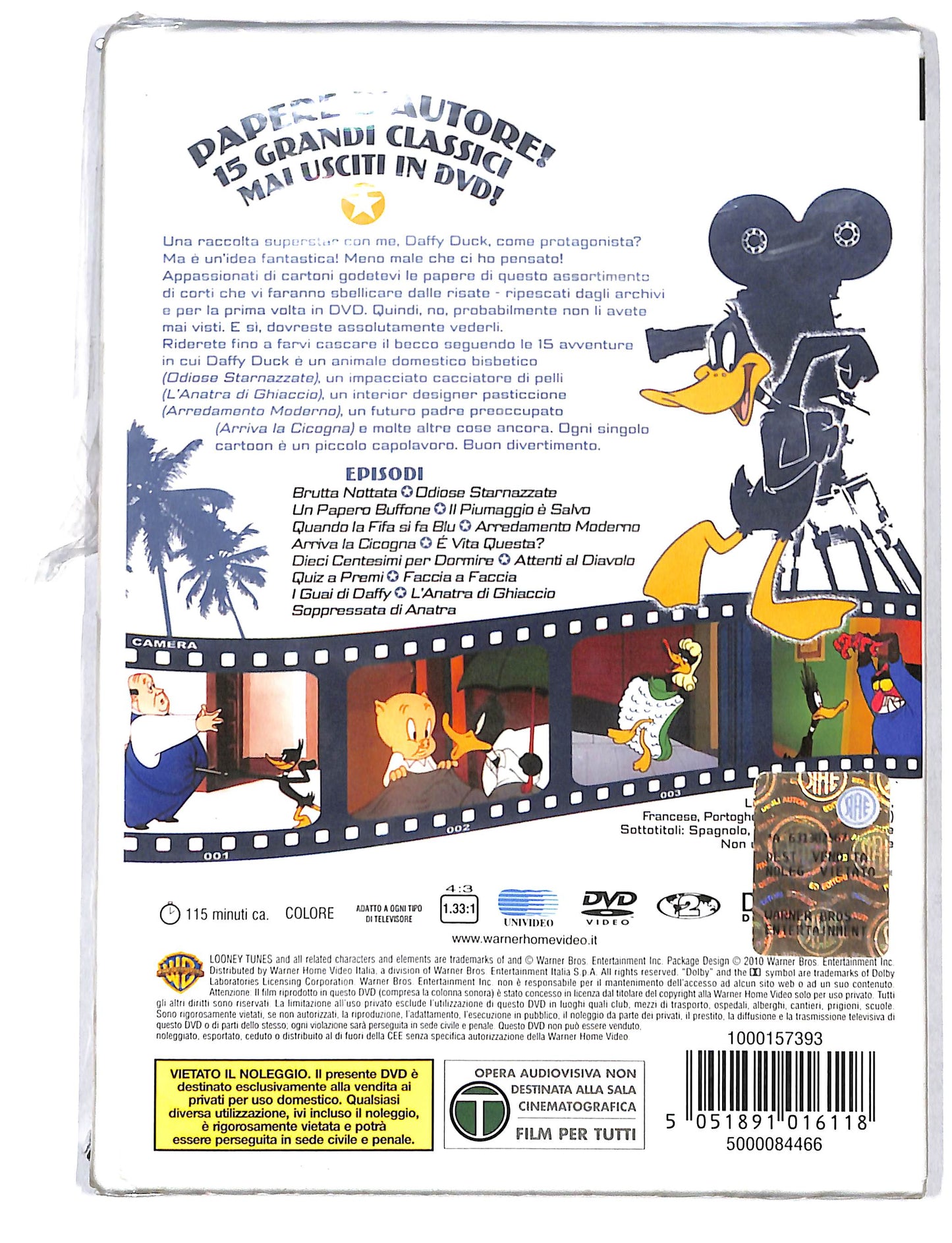 EBOND Daffy Duck un papero fallito DVD DB738111