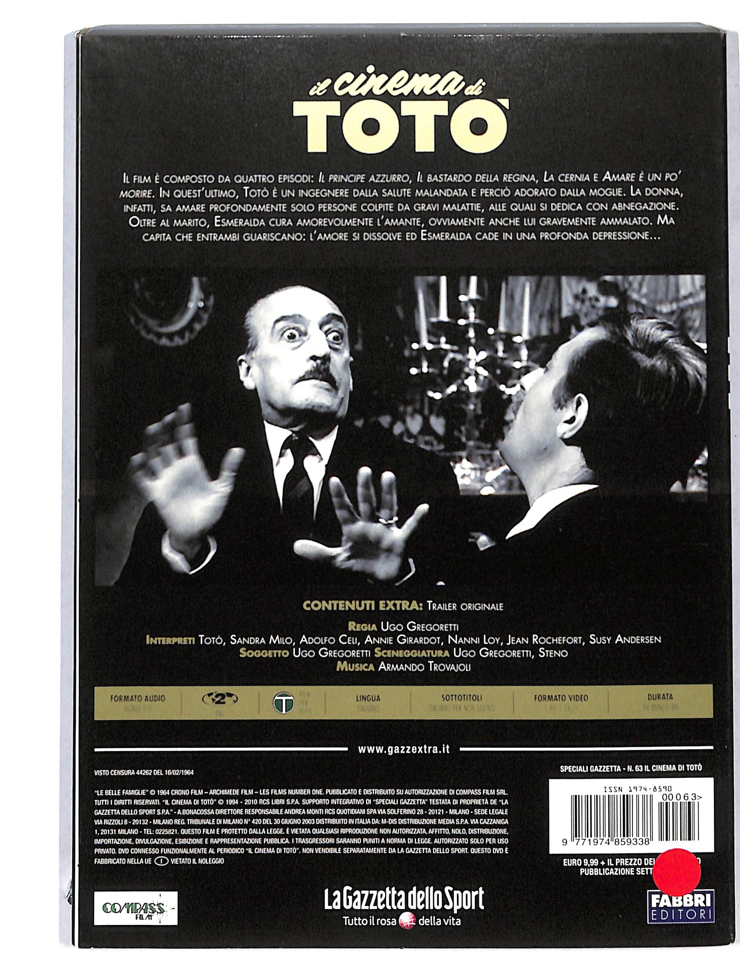 EBOND Il Cinema di Toto vol.63 - le belle famiglie EDITORIALE DVD DB738116