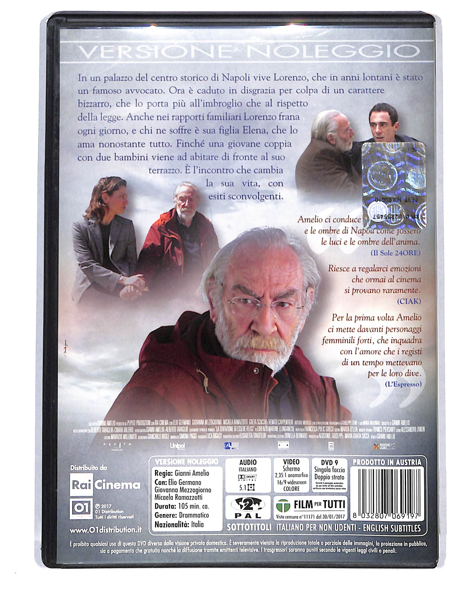 EBOND La tenerezza NOLEGGIO DVD DB738315