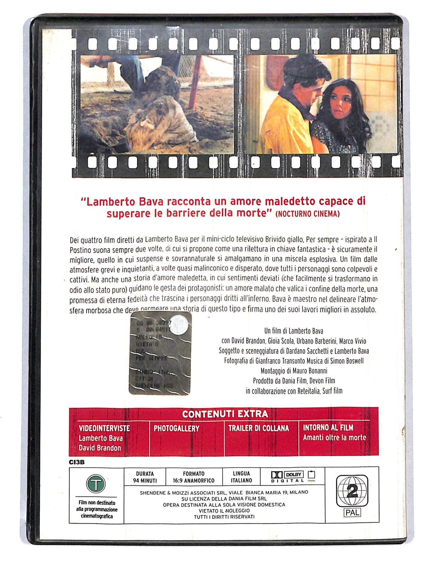 EBOND Lamberto Bava - per sempre DVD DB738332