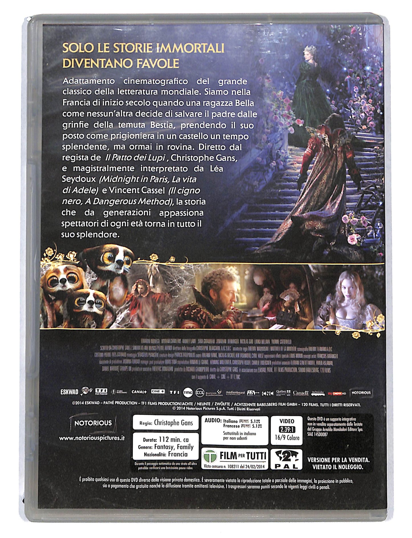 EBOND La bella e la Bestia EDITORIALE DVD DB738339
