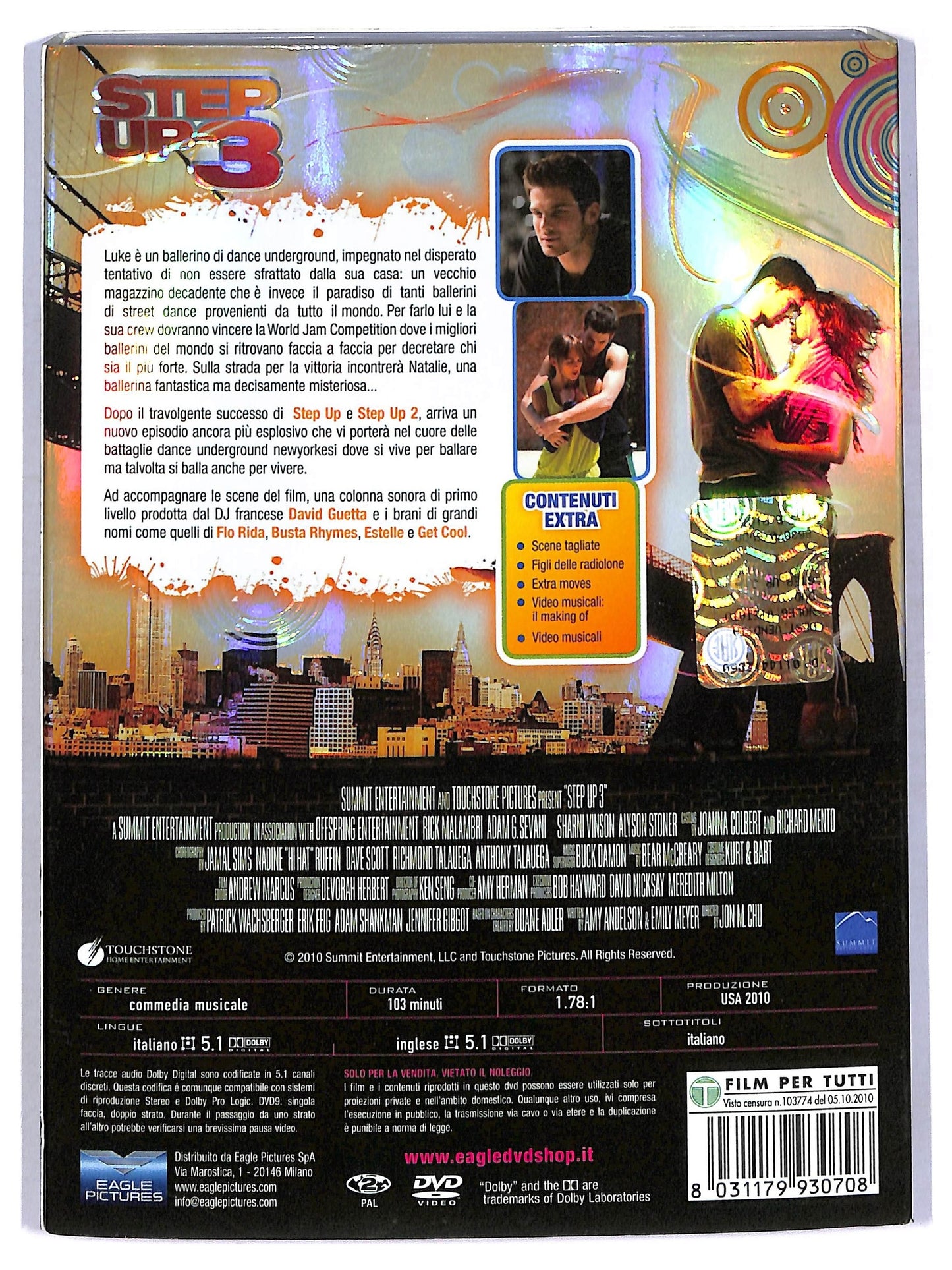 EBOND Step up 3 NOLEGGIO DVD DB738661