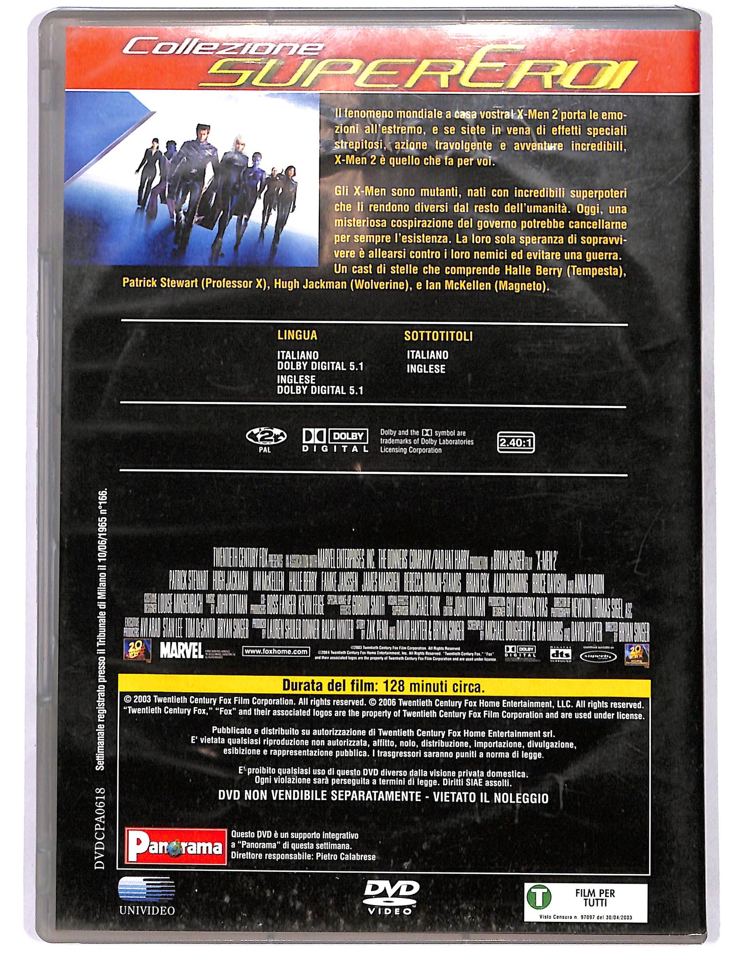 EBOND X-Men 2 EDITORIALE DVD DB738816