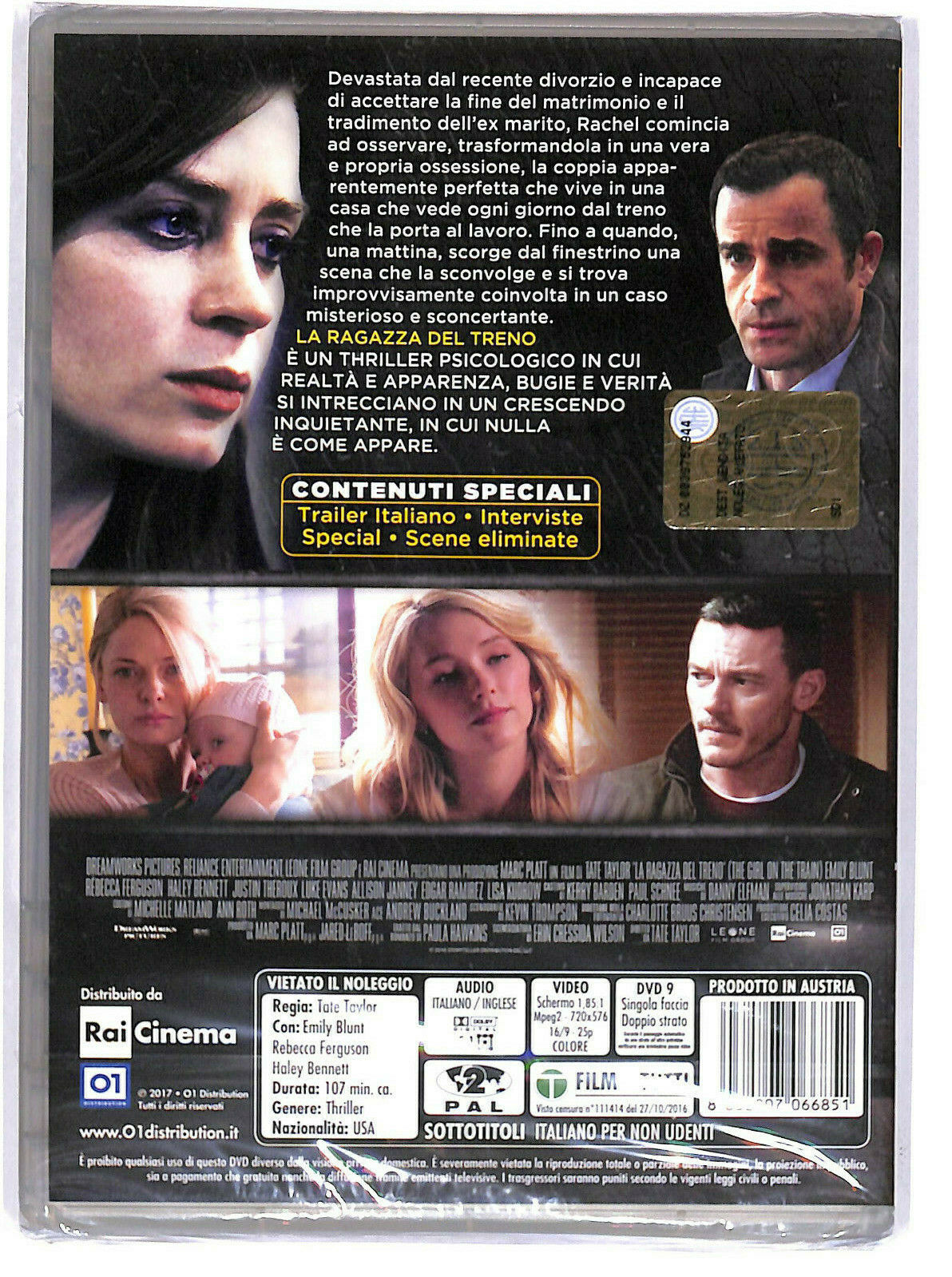 EBOND La Ragazza Del Treno NOLEGGIO DVD DB739116
