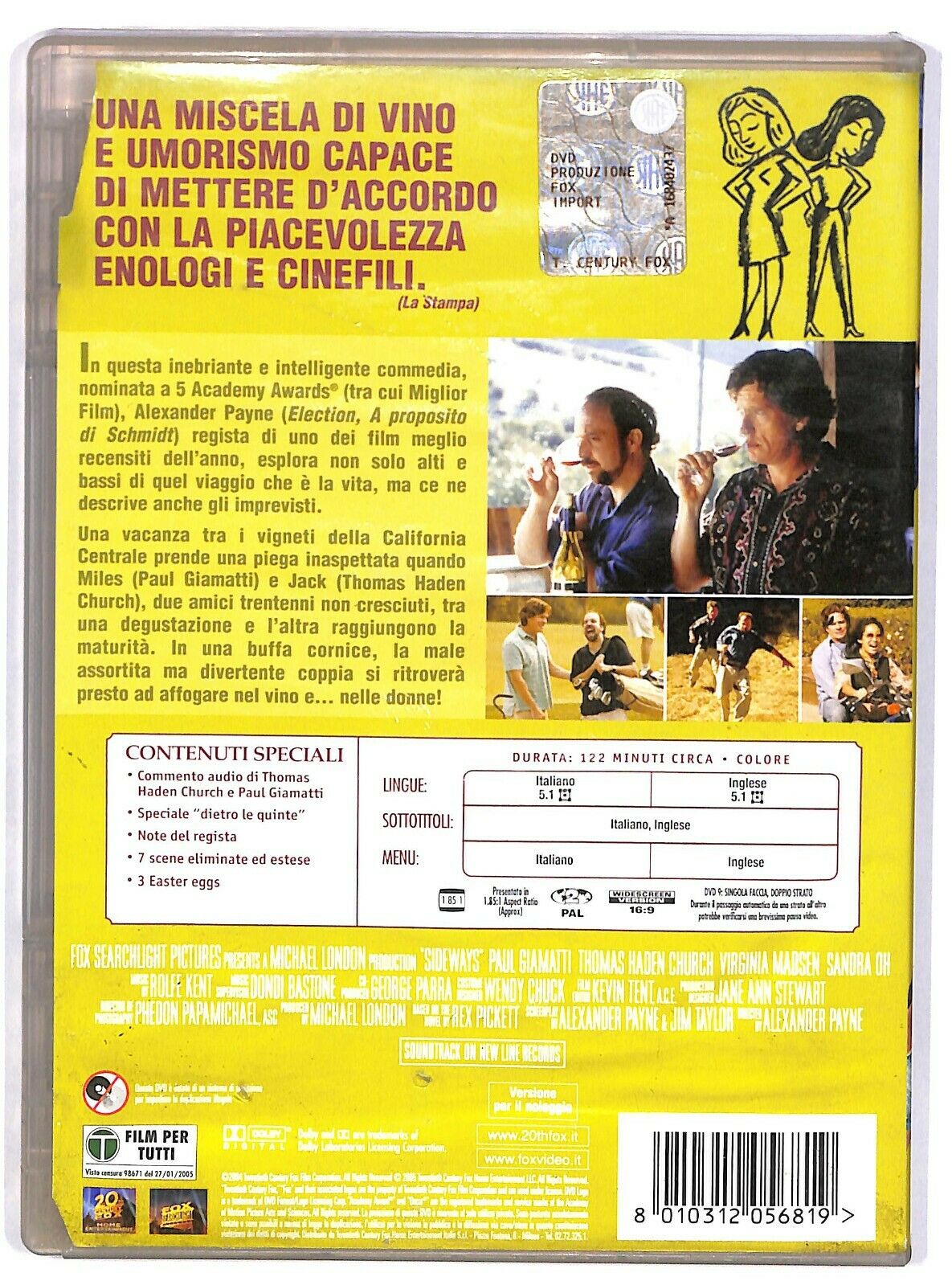 EBOND Sideways - In Viaggio Con Jack Ex Noleggio DVD DB739138