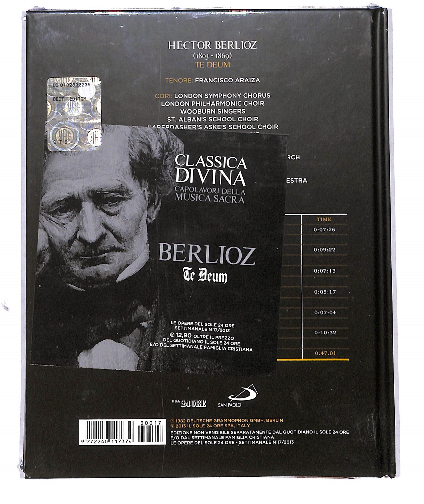 EBOND Classica Divina - Berlioz te Deum EDITORIALE DVD DB739317