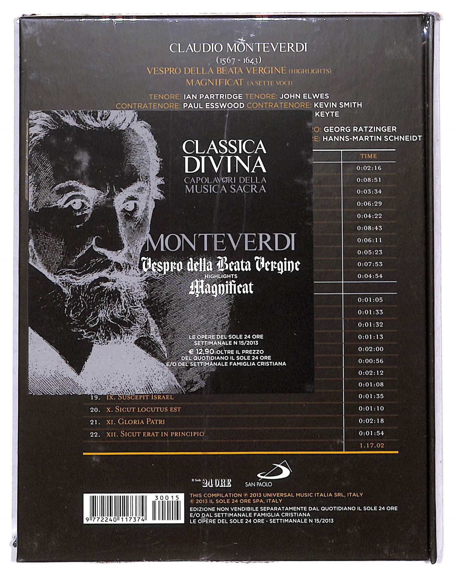 EBOND Classica Divina - Monteverdi Vesprodella beata vergine DVD DB739318