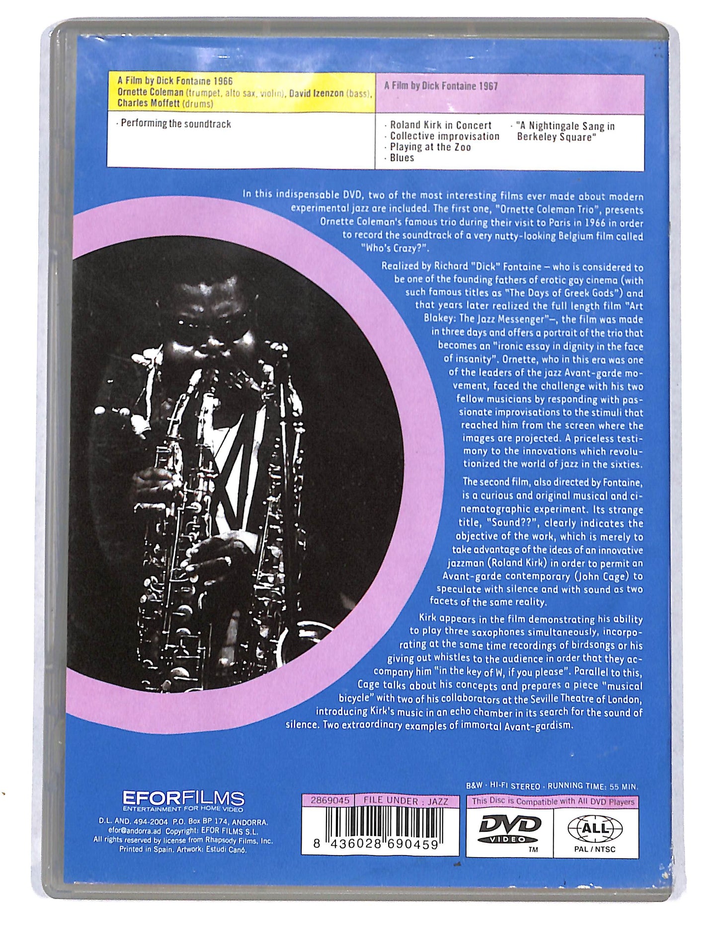 EBOND Ornette Coleman Trio DVD DB739351