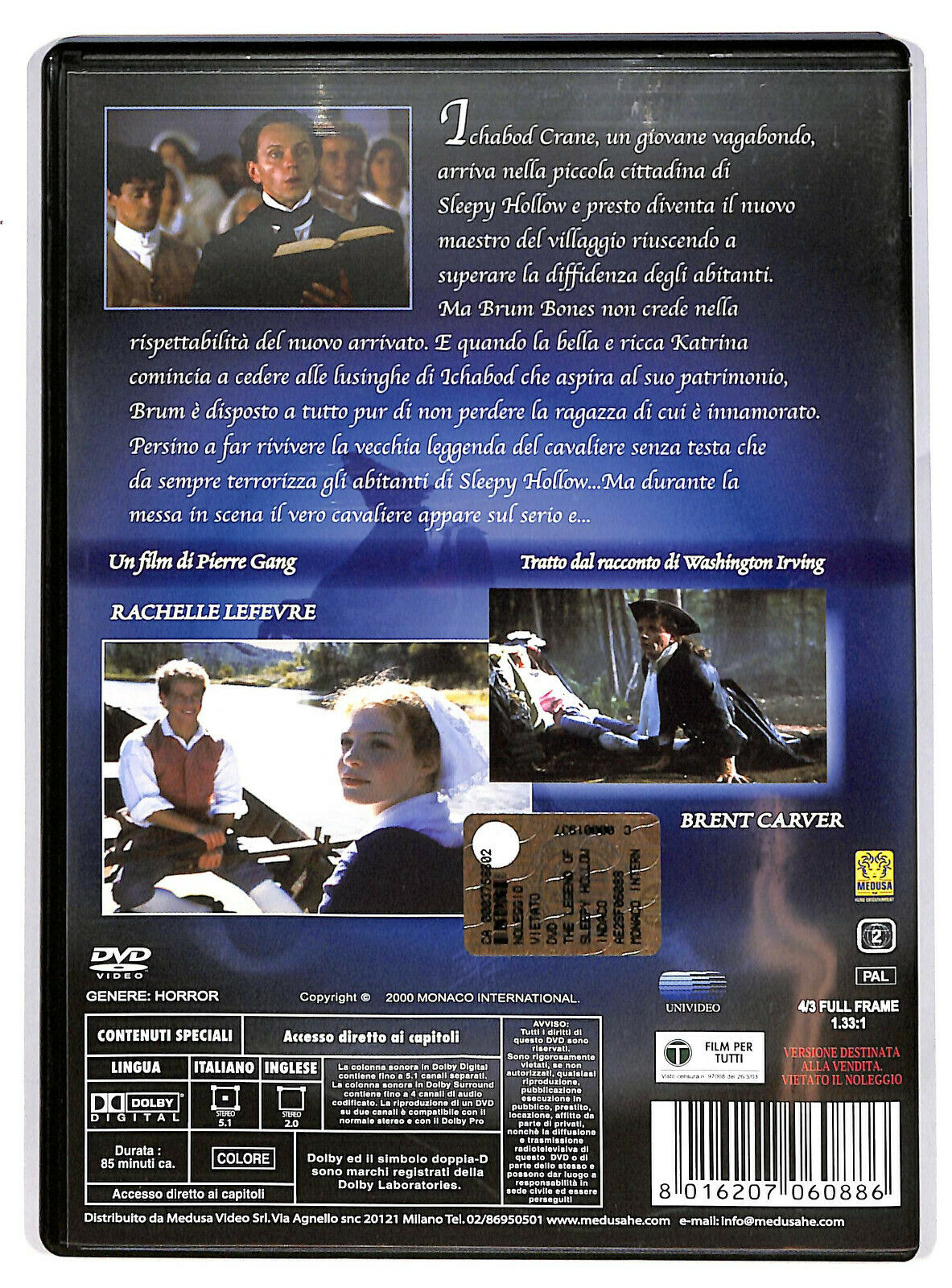 EBOND The Legend Of Sleepy Hollow. Il Mistero Ritorna NOLEGGIO DVD DB739510