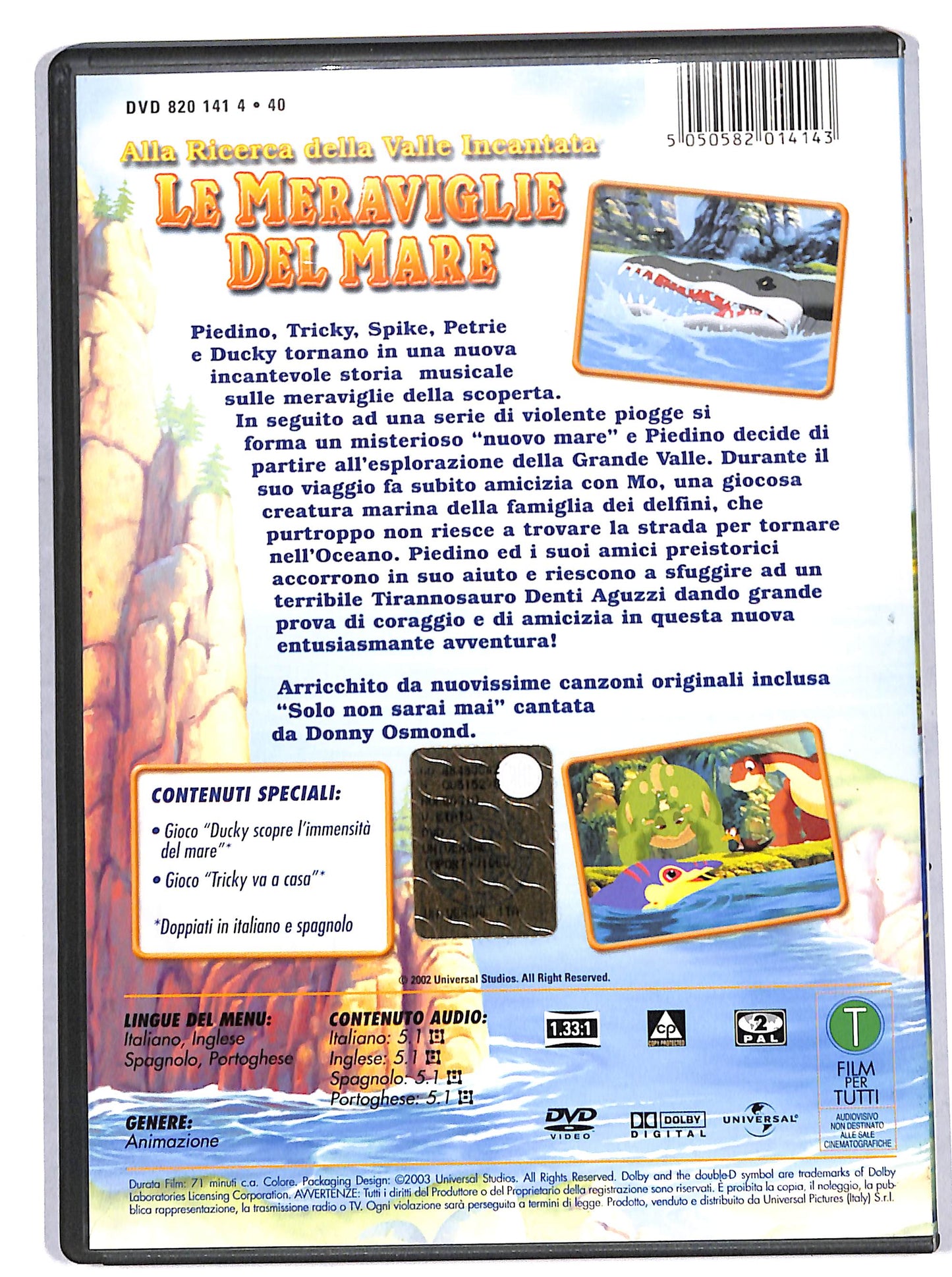 EBOND alla ricerca della valle incantata - le meraviglie del mare DVD DB739554