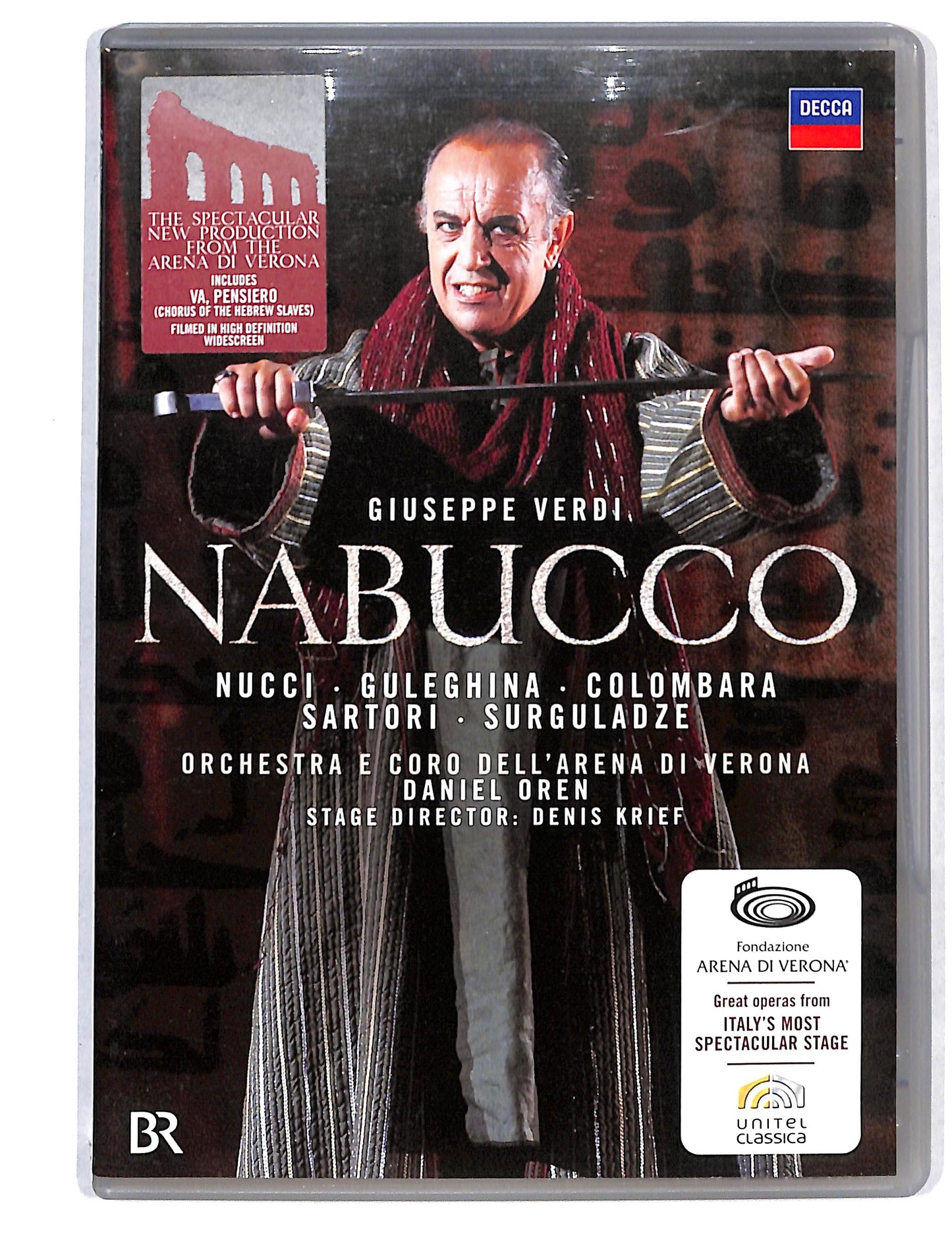 EBOND Verdi Nabucco - Nucci Guleghina Oren DVD DB740101