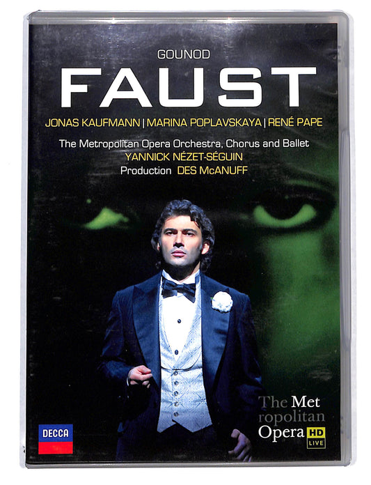 EBOND Gounod Faust - Kaufmann Poplavskaya Pape DVD DB740102