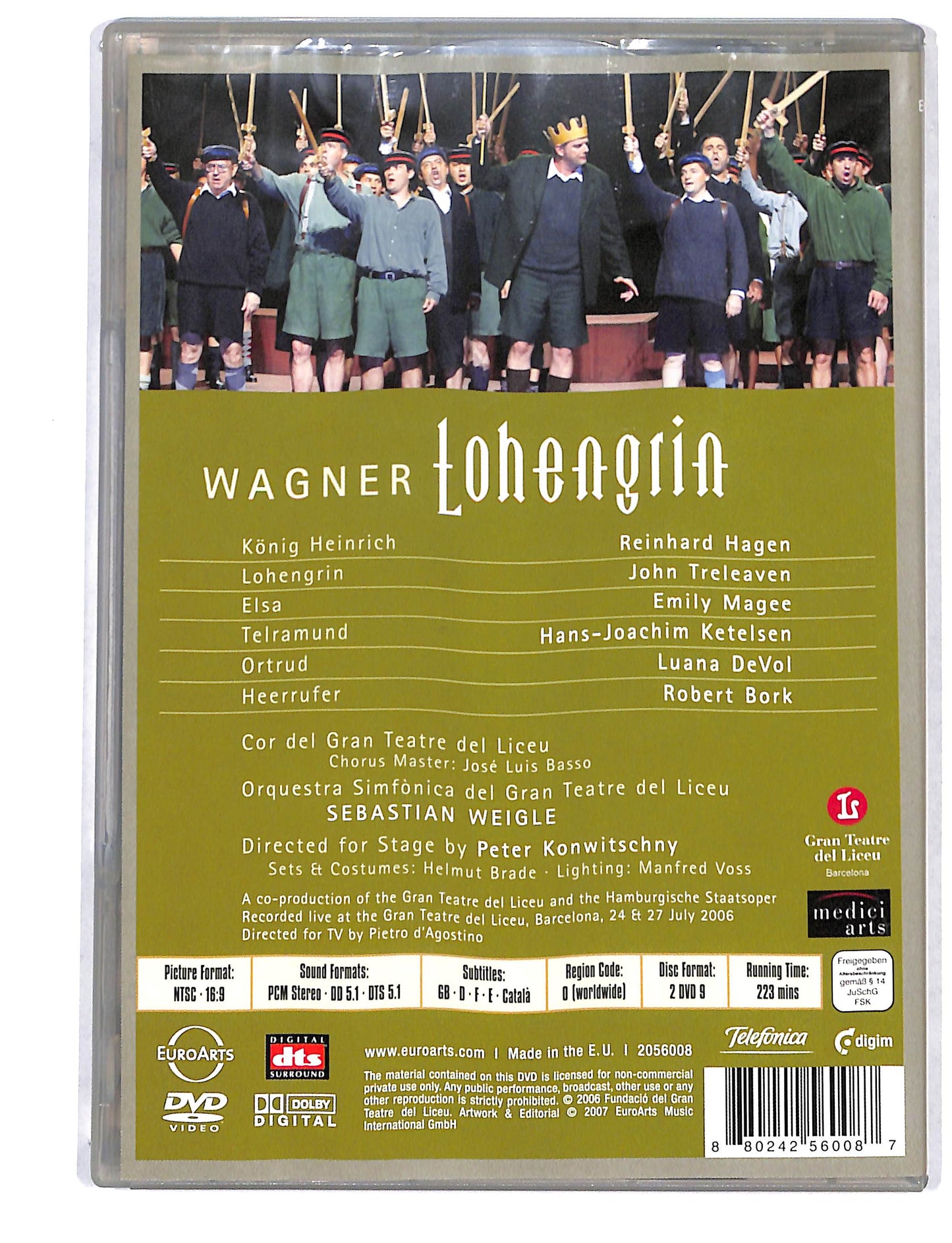 EBOND Lohengrin DVD DB740106
