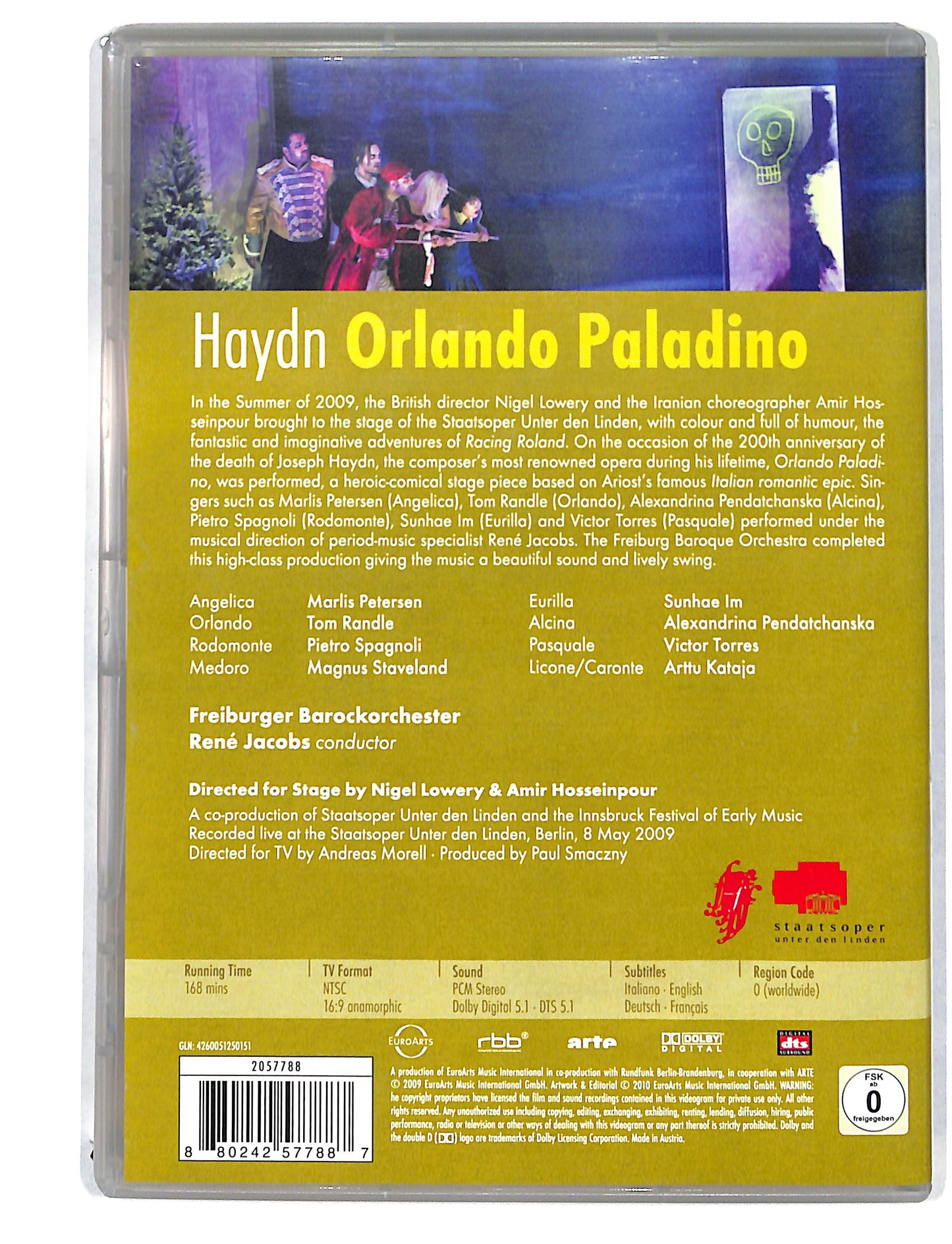 EBOND Haydn Orlando Paladino DVD DB740111
