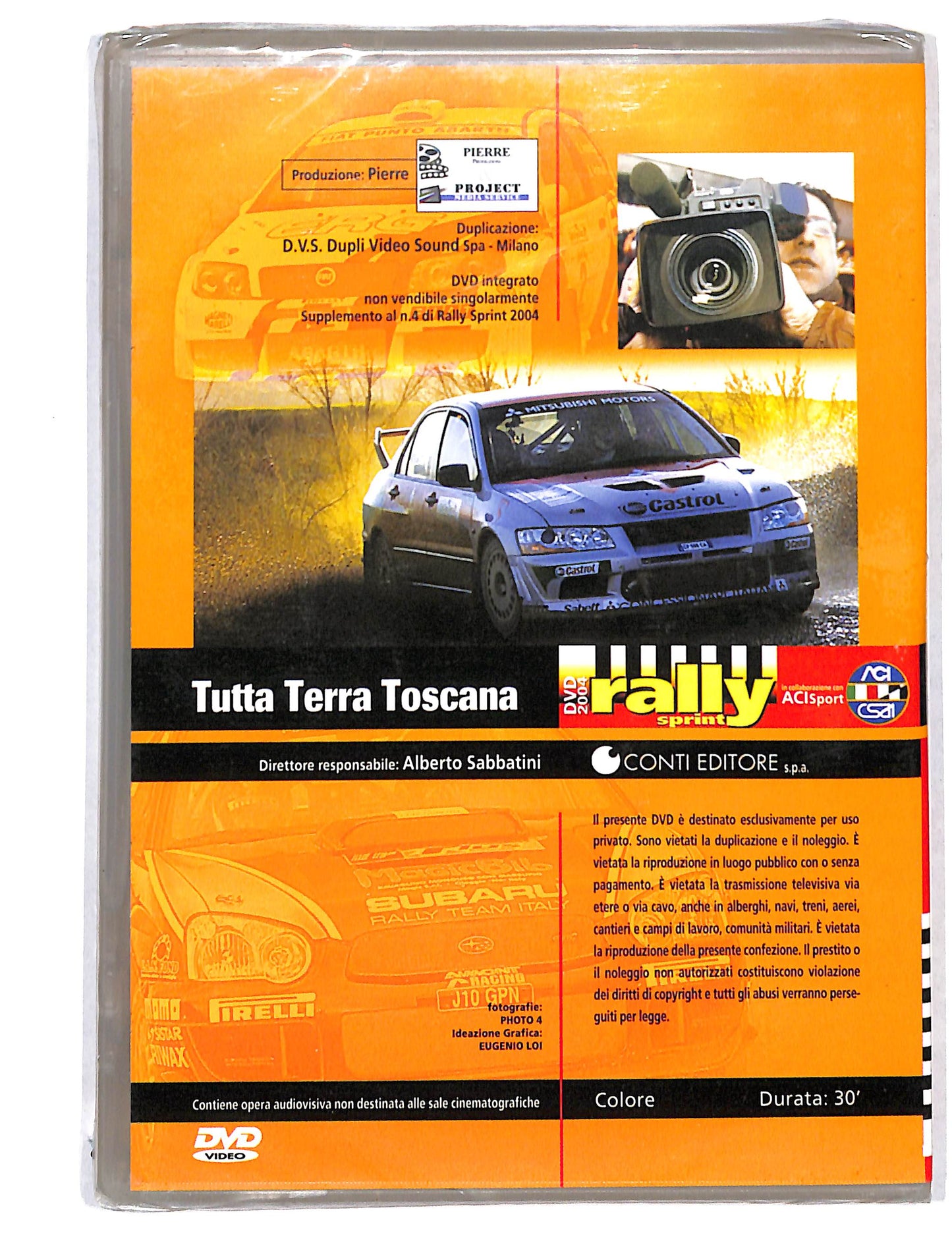 EBOND Rally Sprint vol.4 Aprile 2004 EDITORIALE DVD DB740129