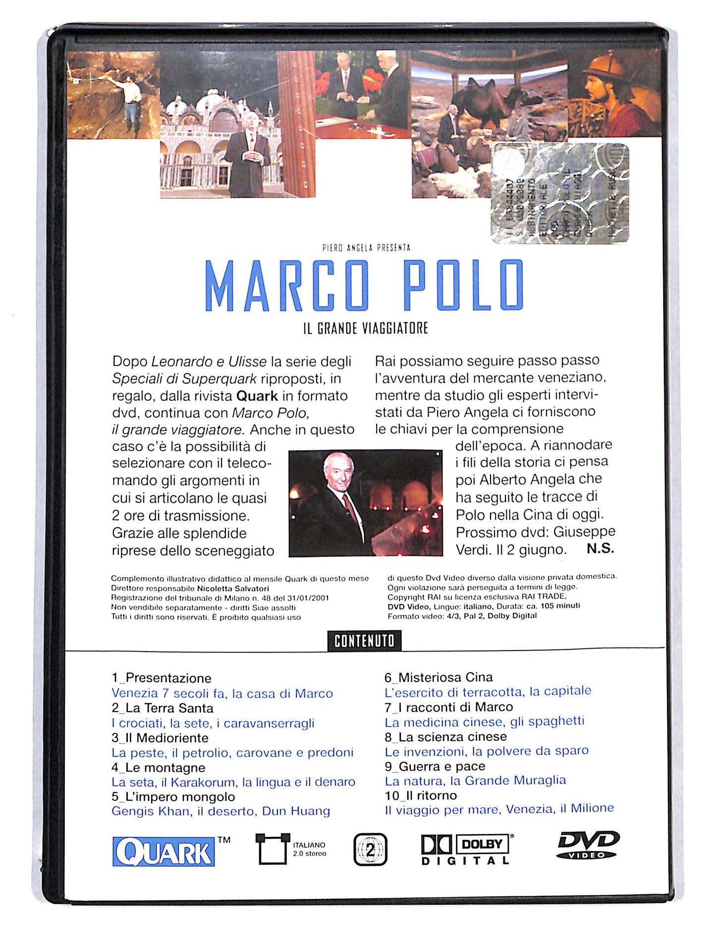 EBOND Quark dvd Marco Polo il grande viaggiatore EDITORIALE DVD DB740159