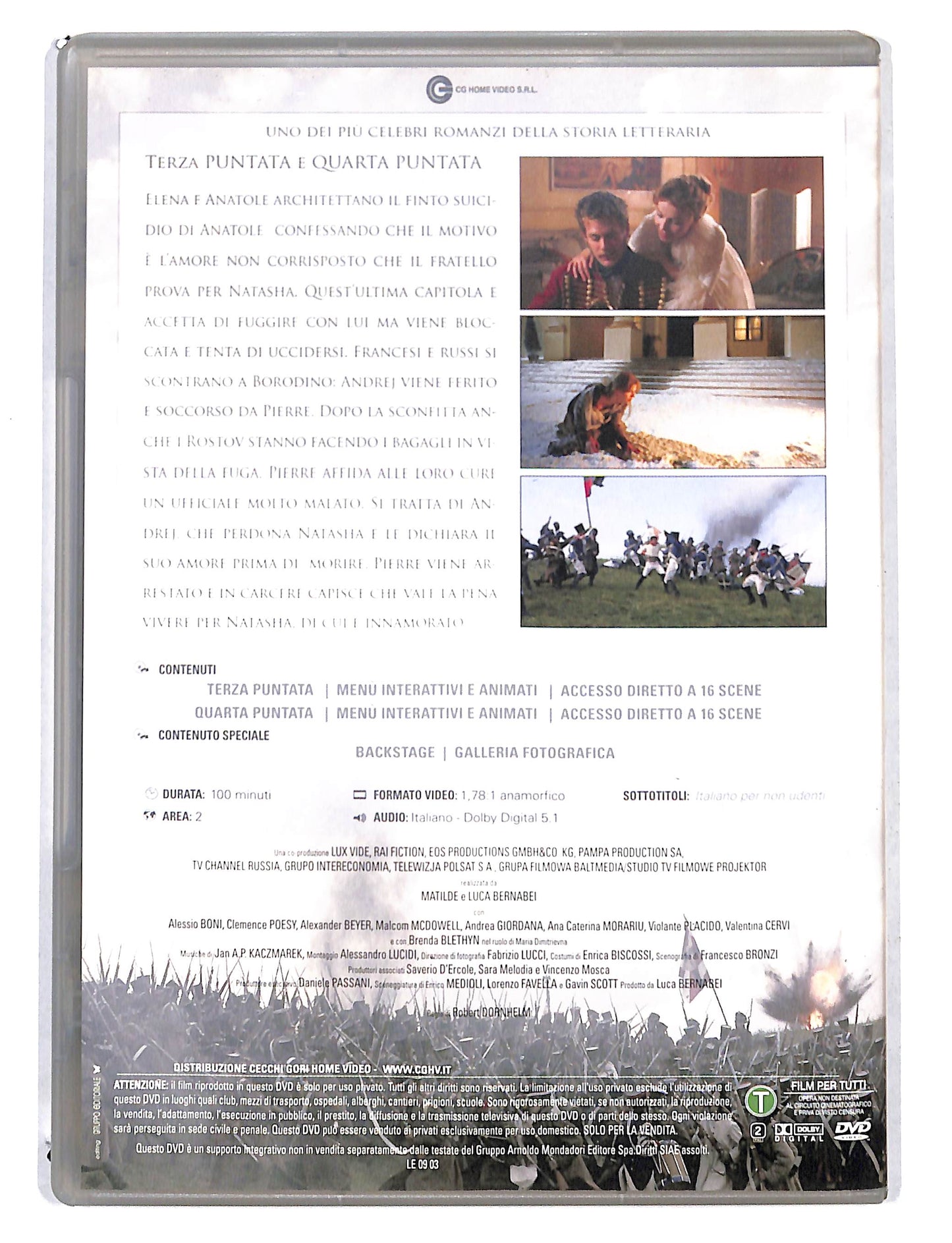 EBOND Guerra & Pace vol.III - Terza parte DVD DB740161