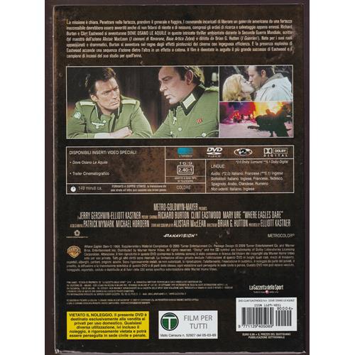 EBOND Dove Osano Le Aquile Editoriale Gazzetta DVD DB740317