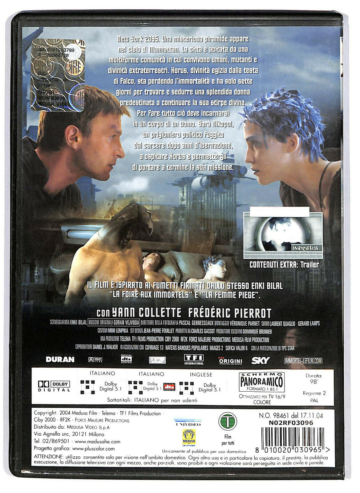 EBOND Immortal Ad Vitam Ex Noleggio DVD DB740357