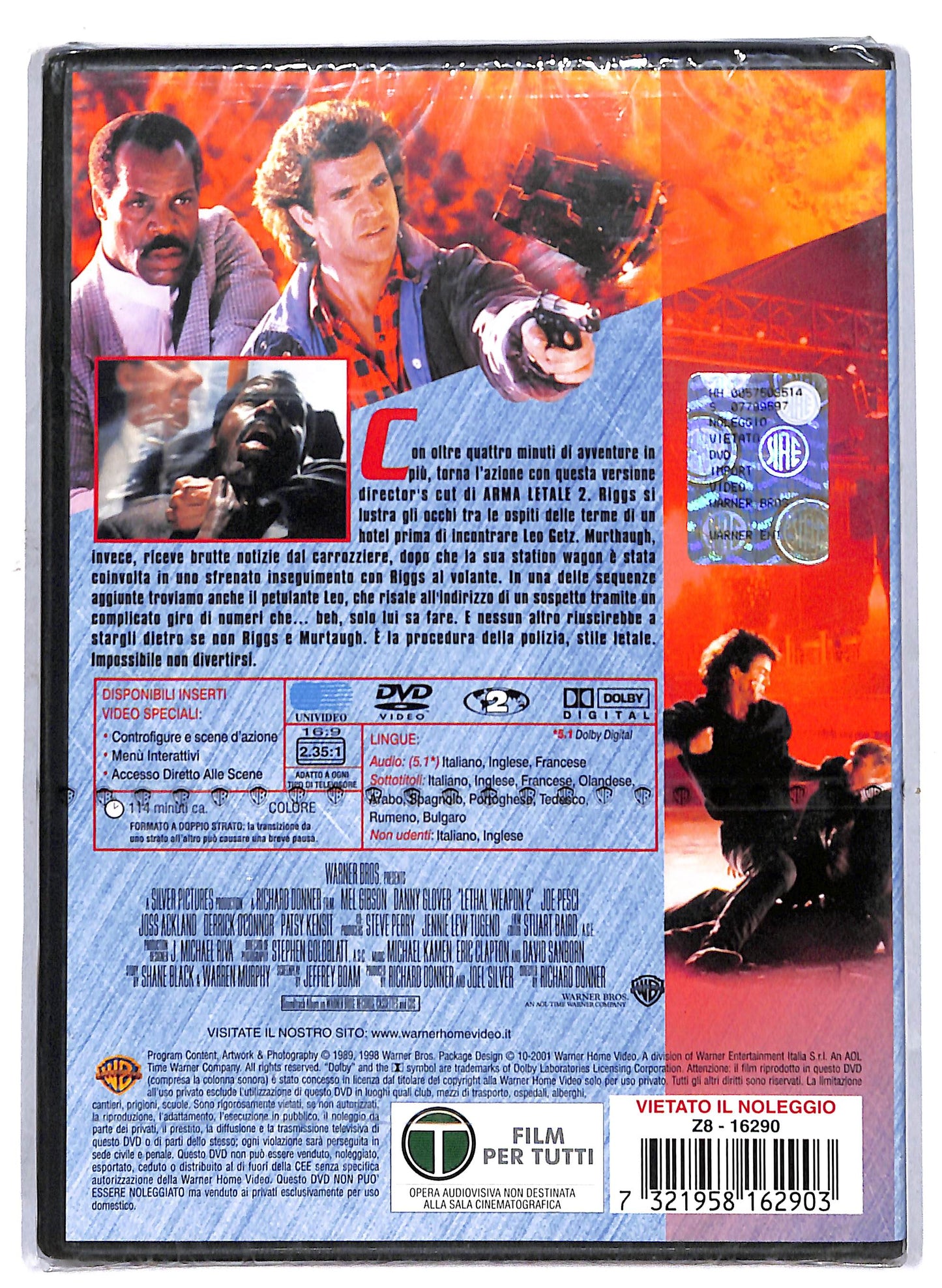 EBOND Arma Letale 2 (director's Cut) DVD DB740610