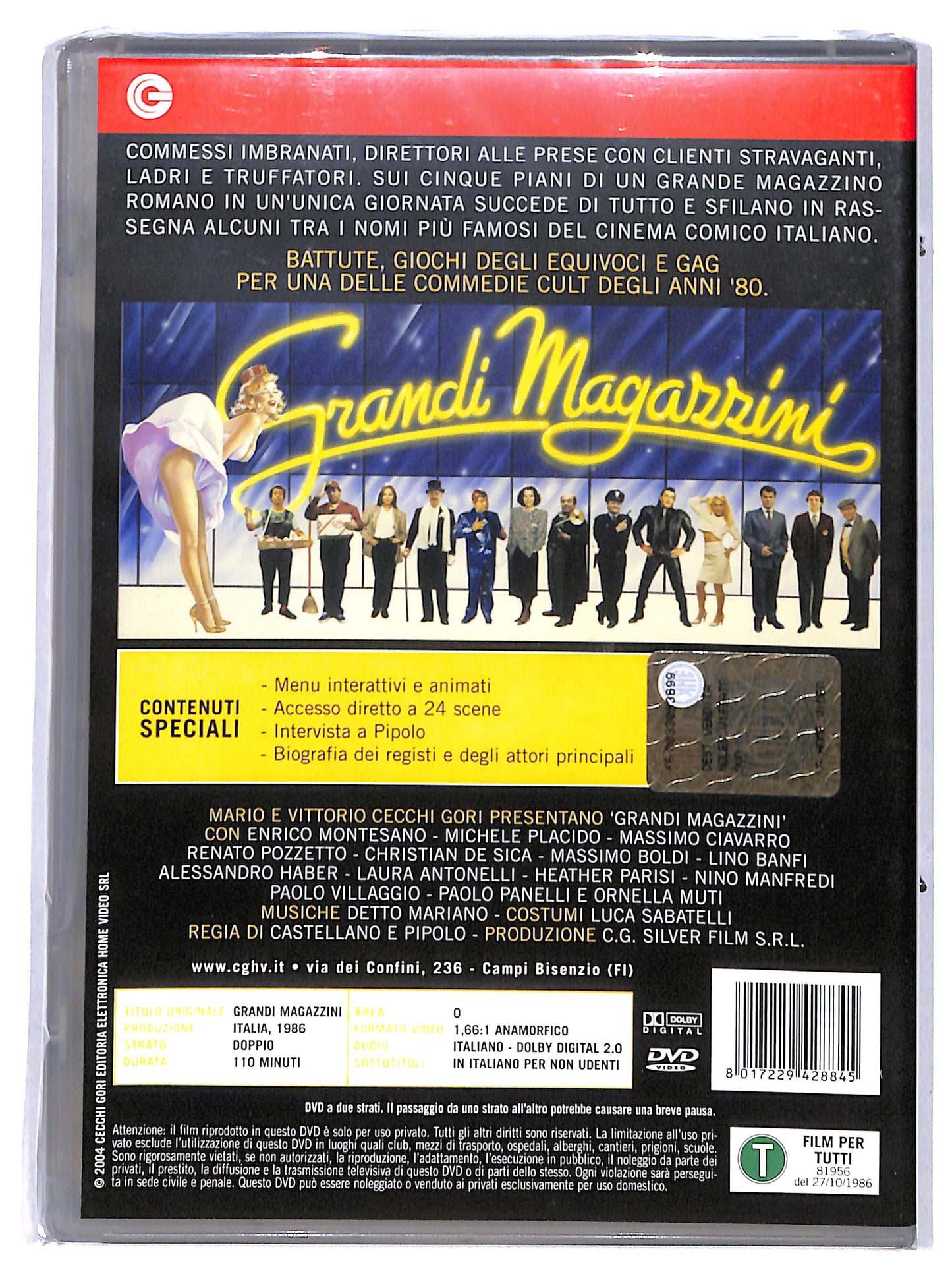 EBOND Grandi Magazzini DVD DB740612