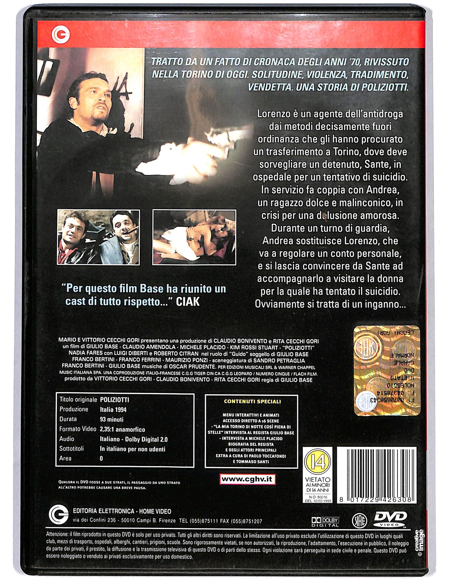 EBOND Poliziotti EDITORIALE DVD DB740618