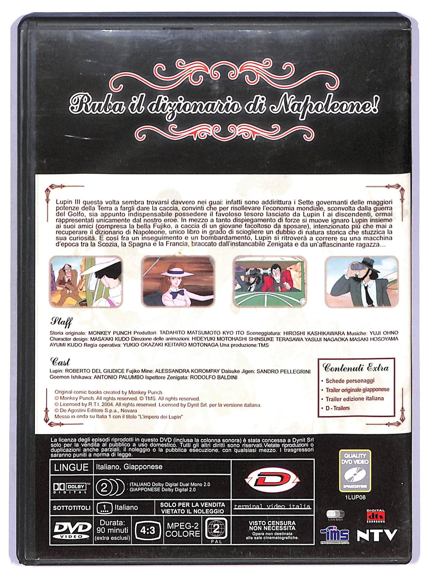 EBOND Lupin The 3rd - Ruba il Dizionario di Napoleone EDITORIALE DVD DB741115