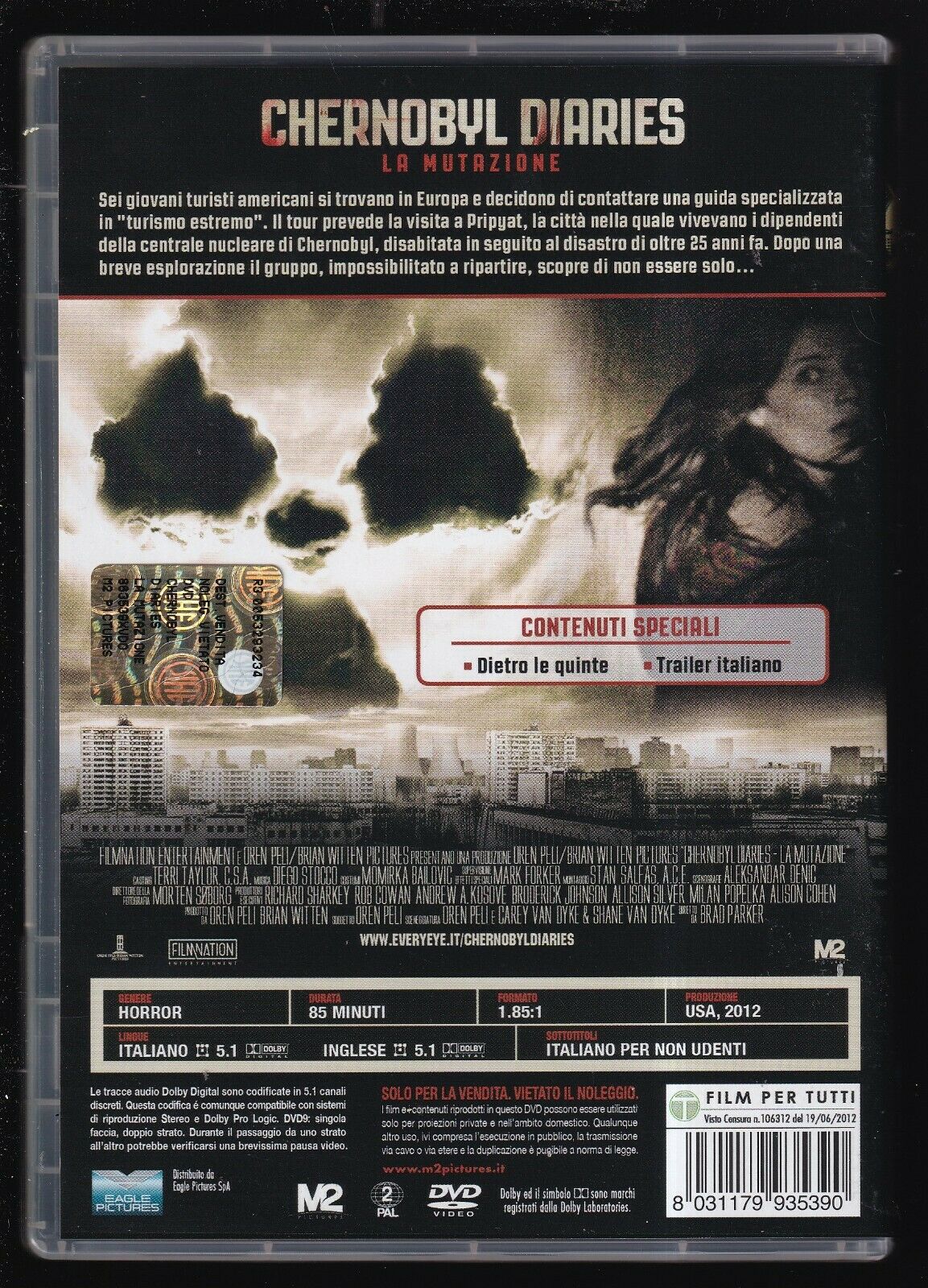 EBOND Chernobyl Diaries - La Mutazione NOLEGGIO DVD DB741132