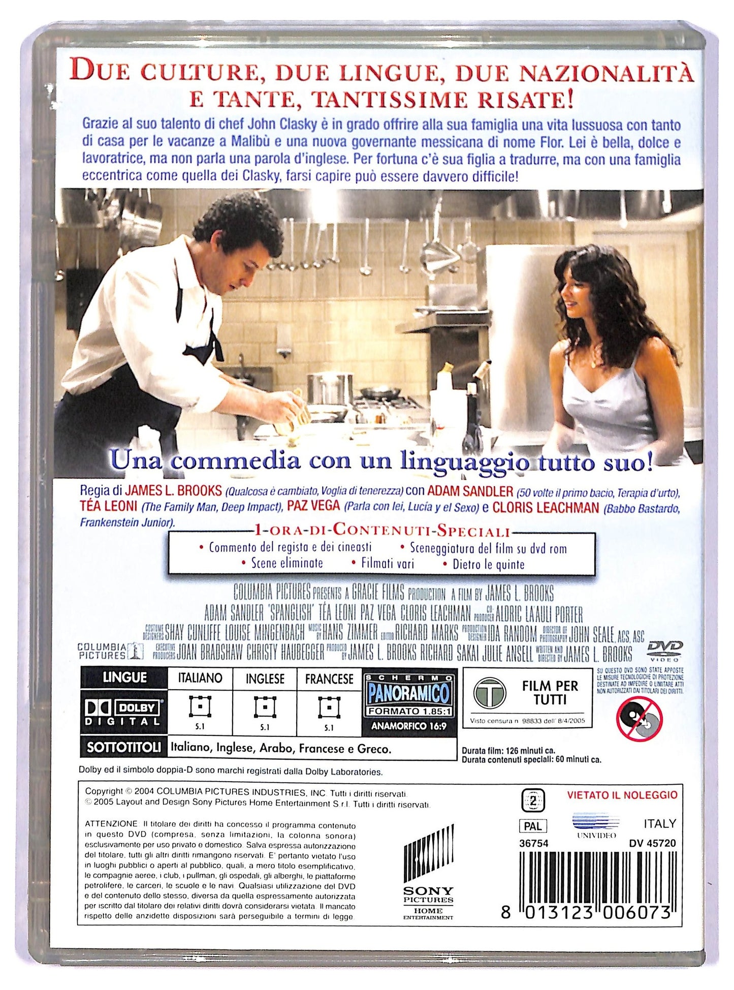 EBOND Spanglish NOLEGGIO DVD DB741157