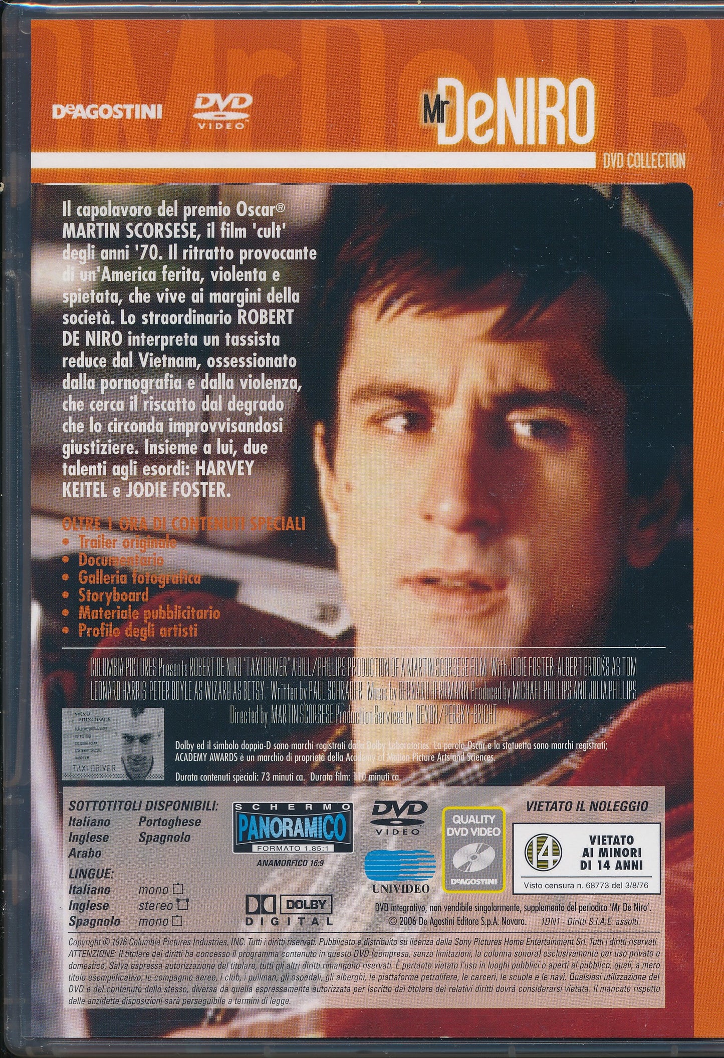 EBOND Taxi driver - Mr De Niro Collection [Editoriale De Agostini] DVD DB741330