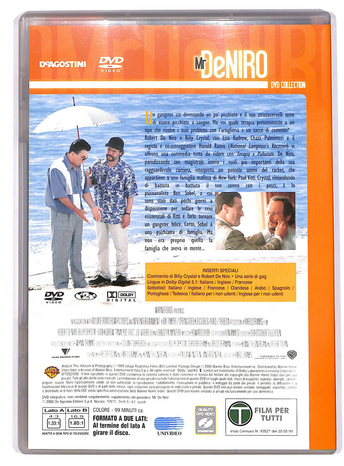 EBOND Terapia e Pallottole Editoriale DVD DB741343