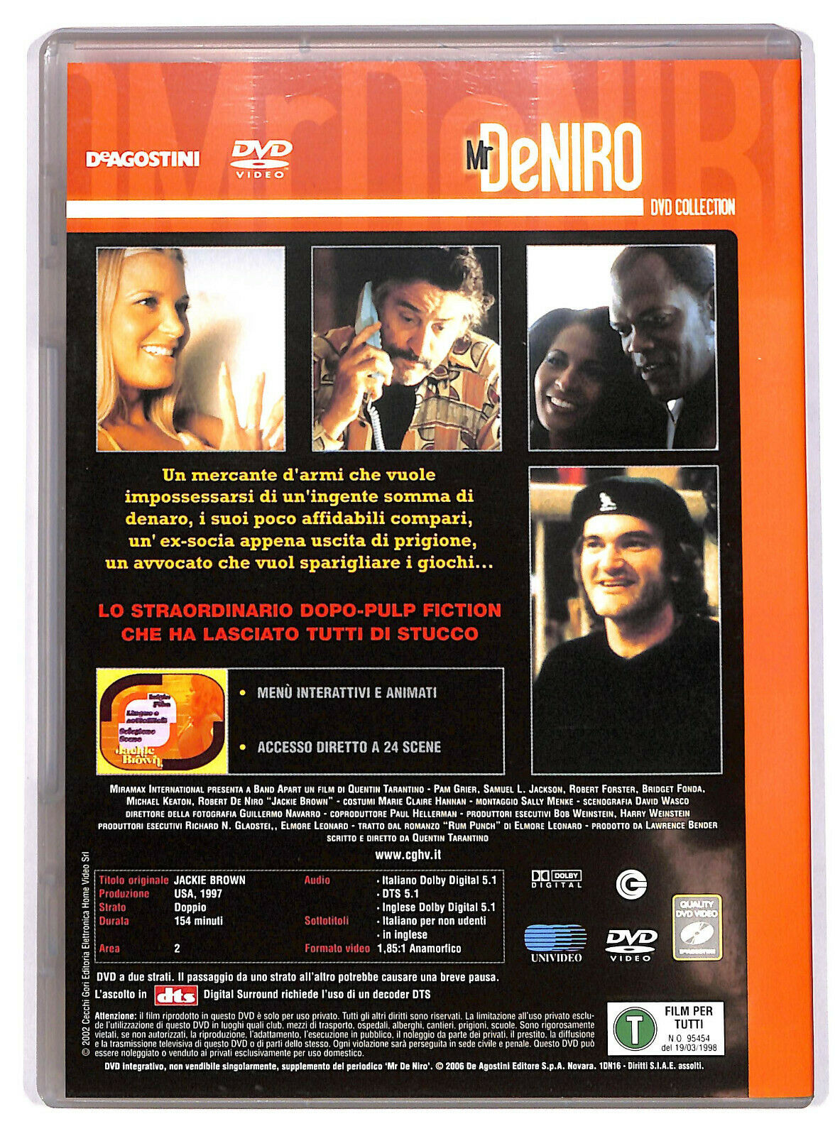 EBOND Jackie Brown Editoriale DVD DB741345