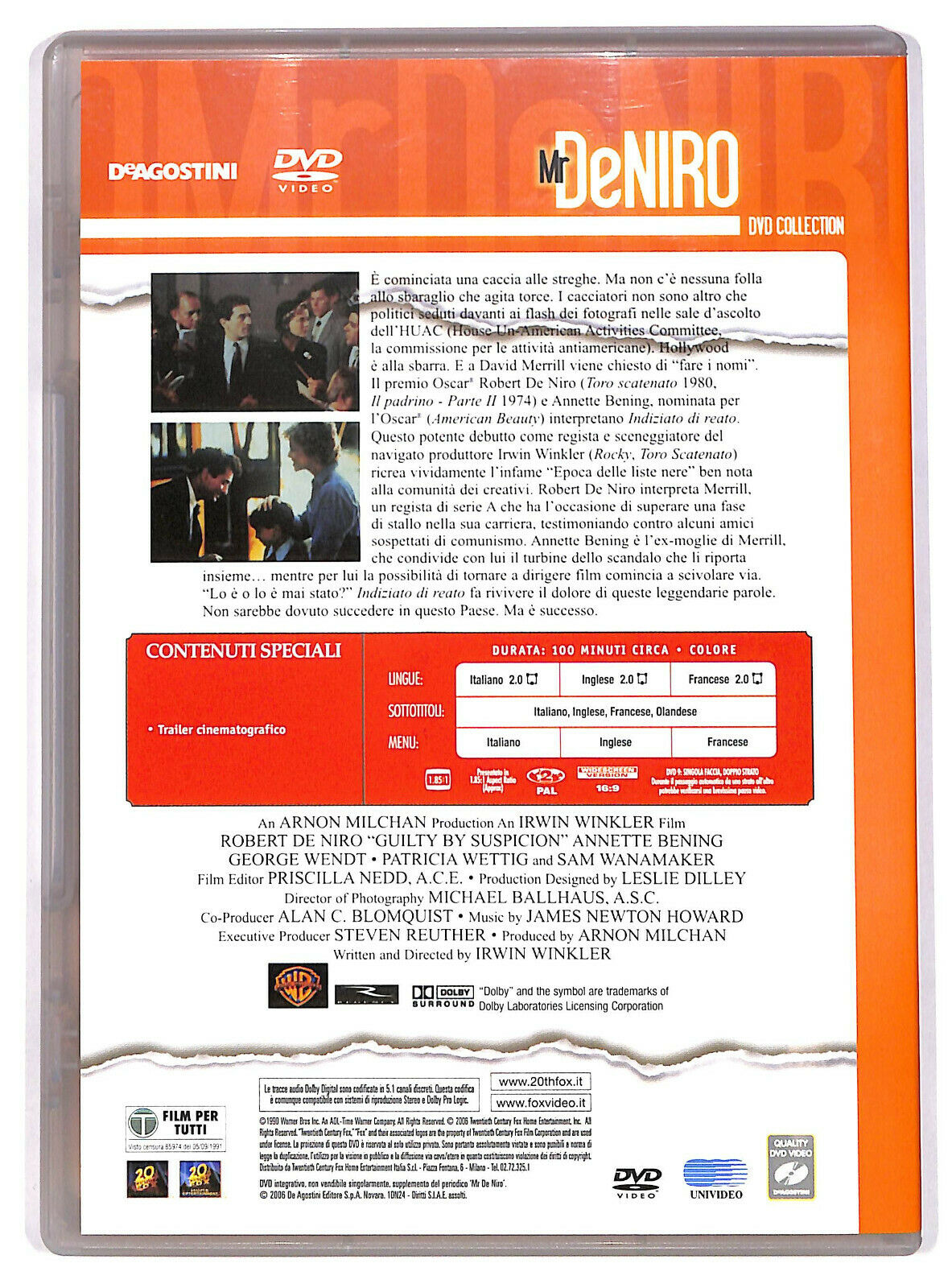 EBOND Indiziato Di Reato  Editoriale DVD DB741347