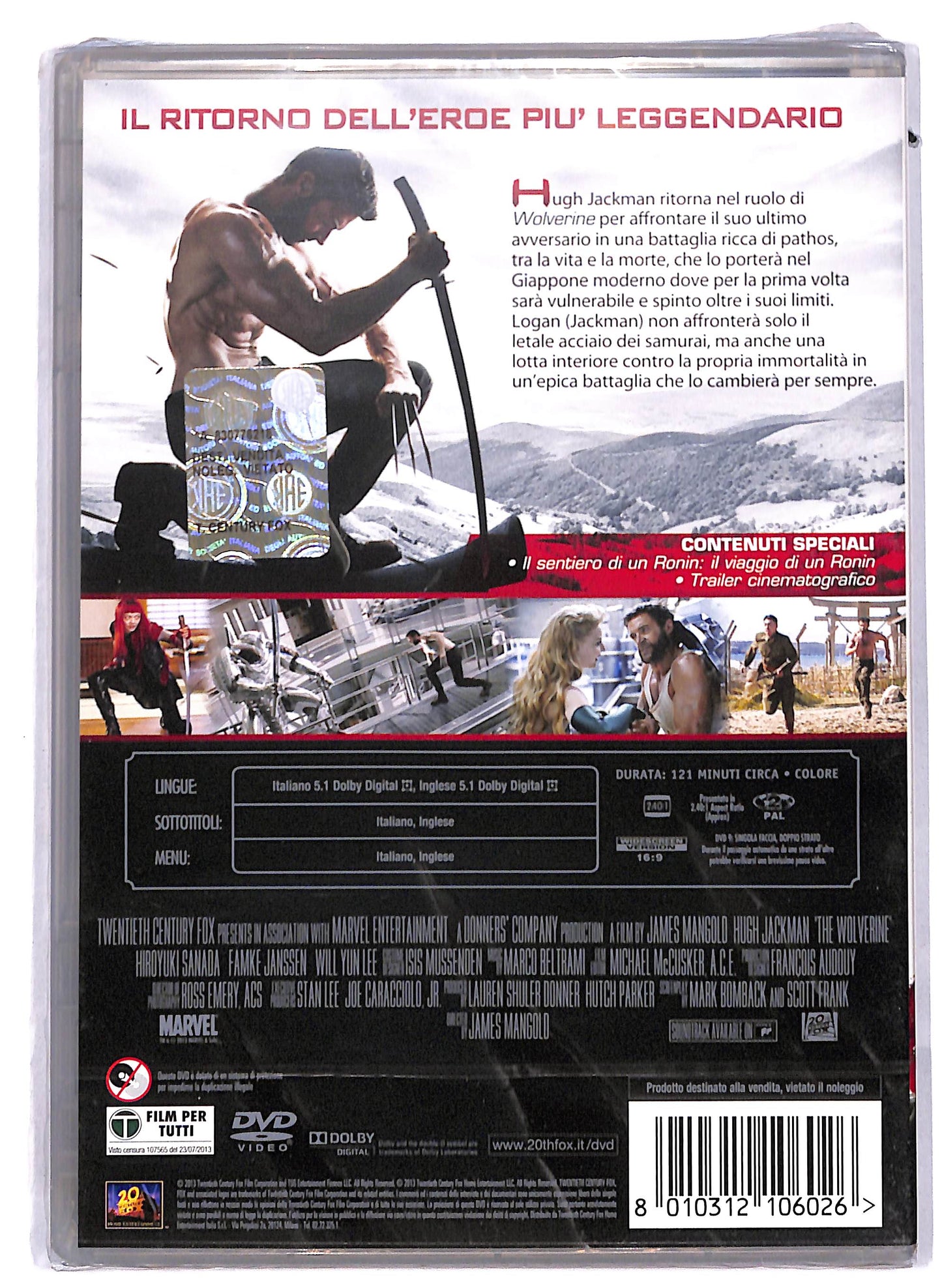 EBOND Wolverine L'immortale NOLEGGIO DVD DB741359
