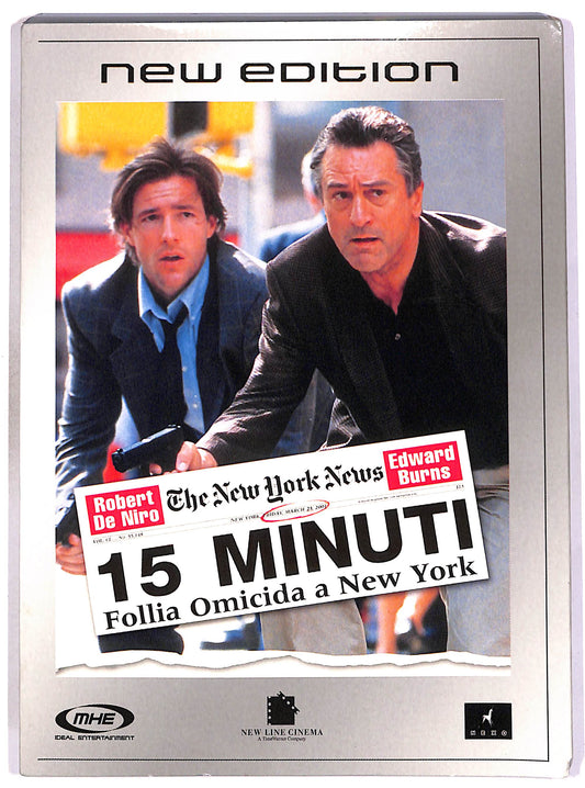 EBOND 15 minuti - Follia Omicida a New York SLIPCASE DVD DB741447