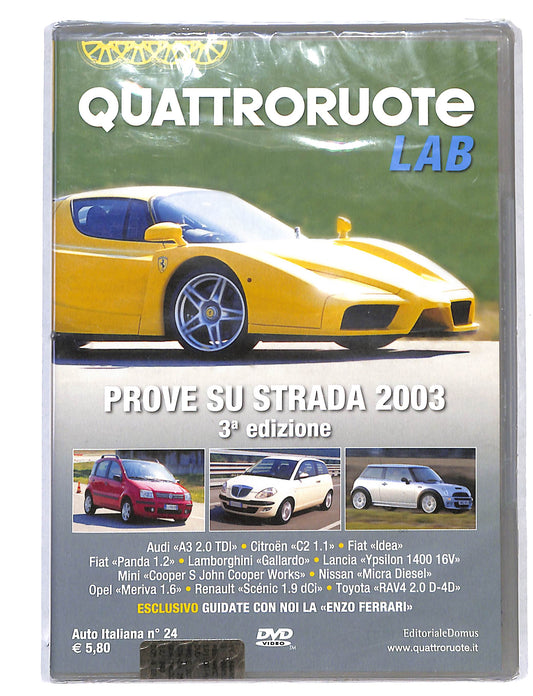 EBOND Quattroruote Lab prove su strada 2003 EDITORIALE DVD DB741823