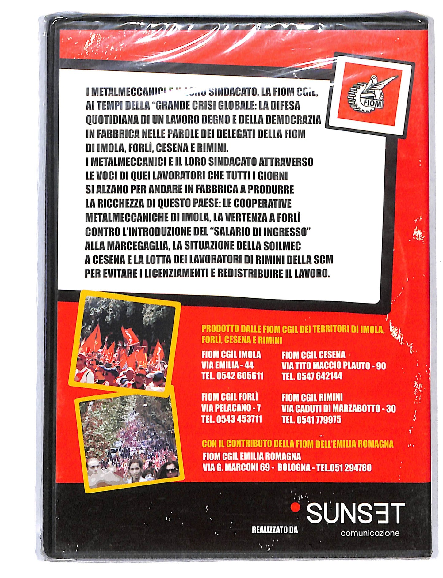 EBOND Una Scelta di Dignita racconti dalla romagna metalmeccanica DVD DB741825