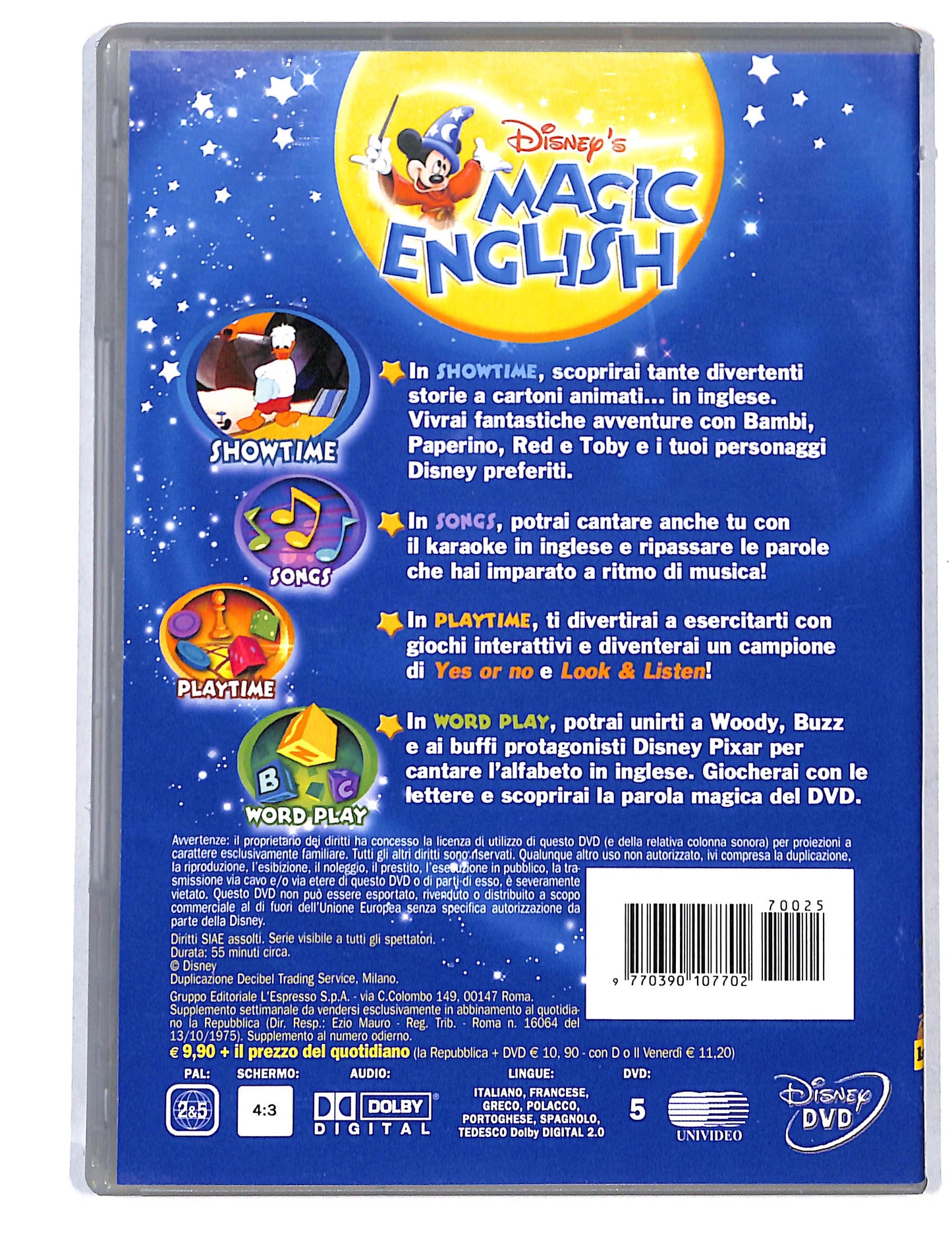 EBOND Magic english vol 25 - Changing seasons EDITORIALE DVD DB741847