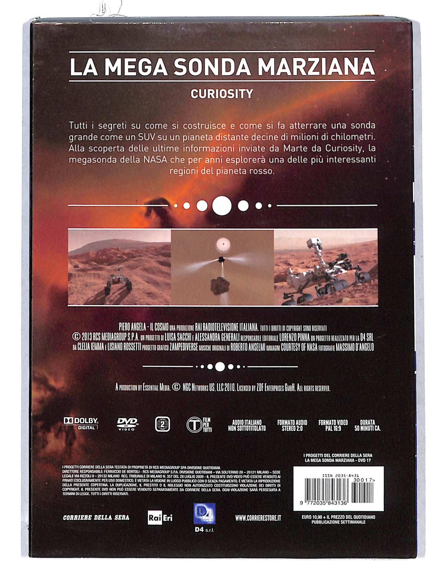 EBOND Il Cosmo vol.17 la mega sonda marziana DVD DB741853