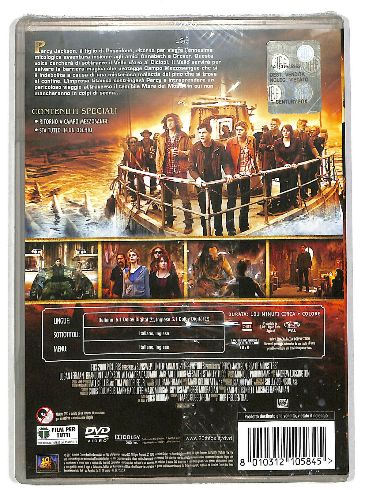 EBOND Percy Jackson e Gli Dei Dell'olimpo NOLEGGIO DVD DB742102