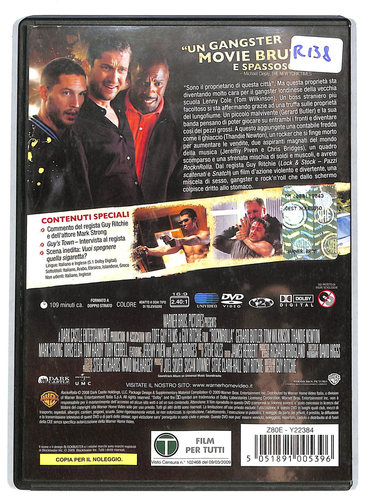 EBOND RocknRolla NOLEGGIO DVD DB742103